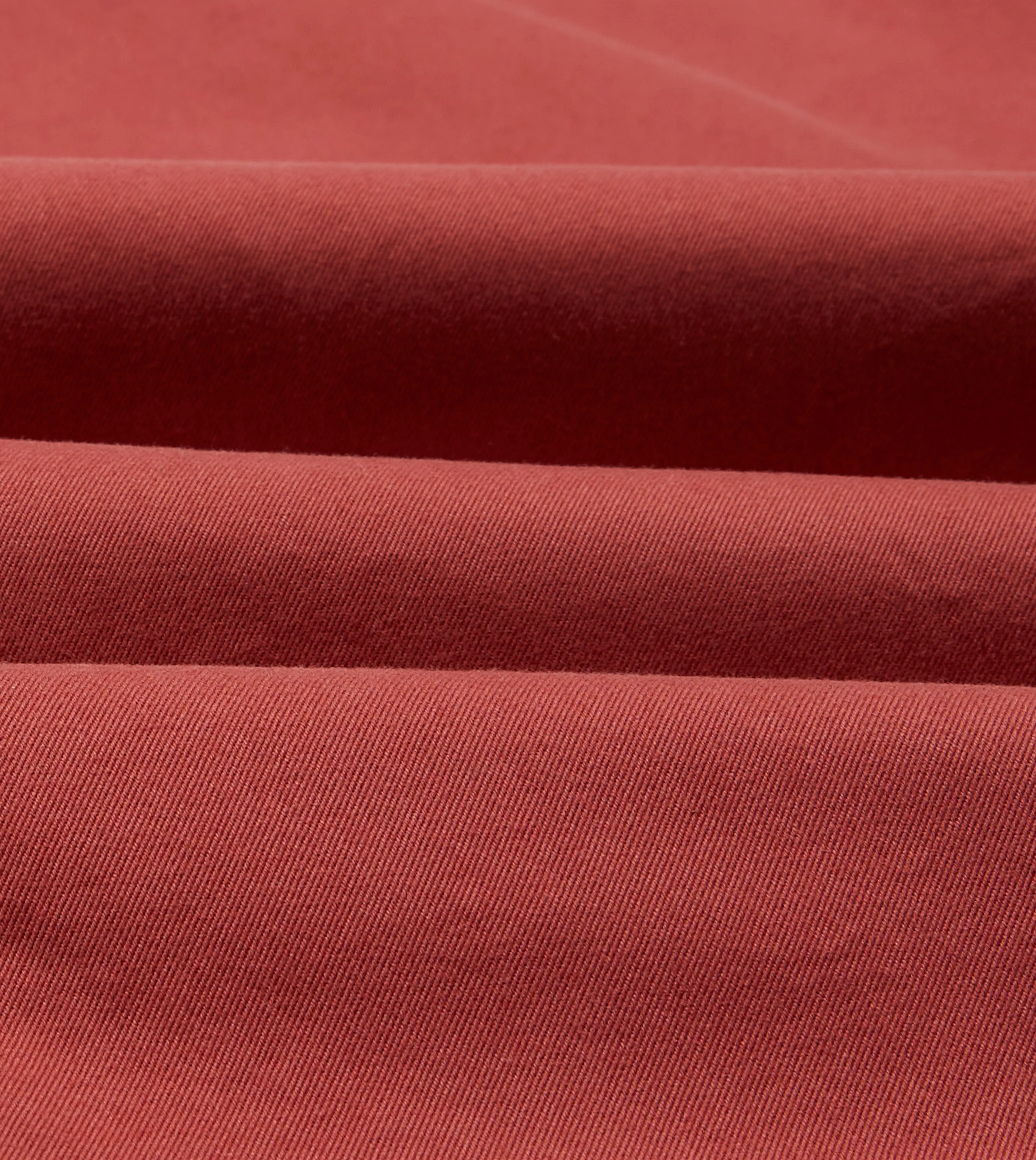 Red Cotton Long Point Collar Work Shirt sold by Drake's London product image thumbnail 2