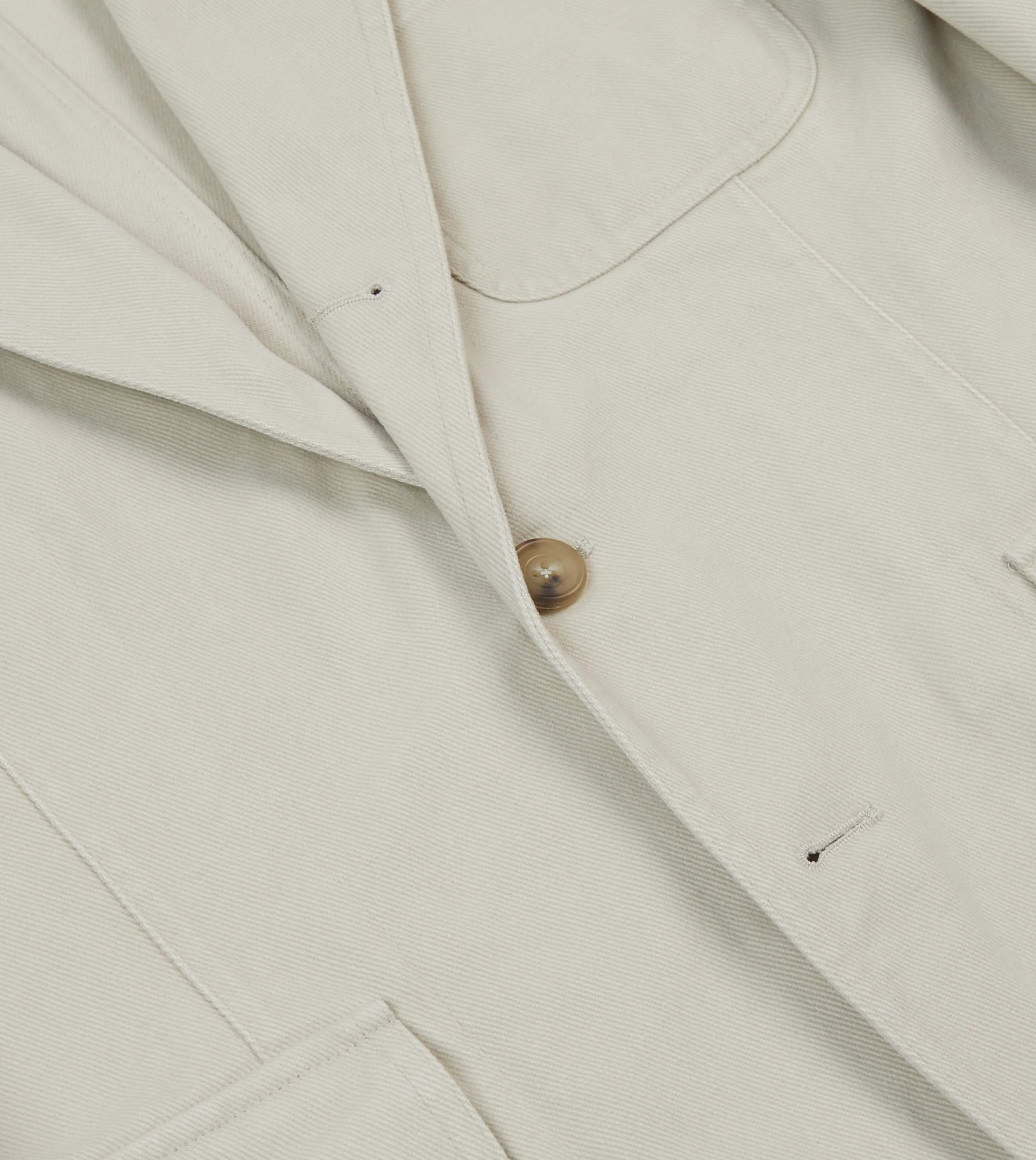 Ecru Heavy Cotton Twill Games Blazer Mk. I sold by Drake's London product image thumbnail 5