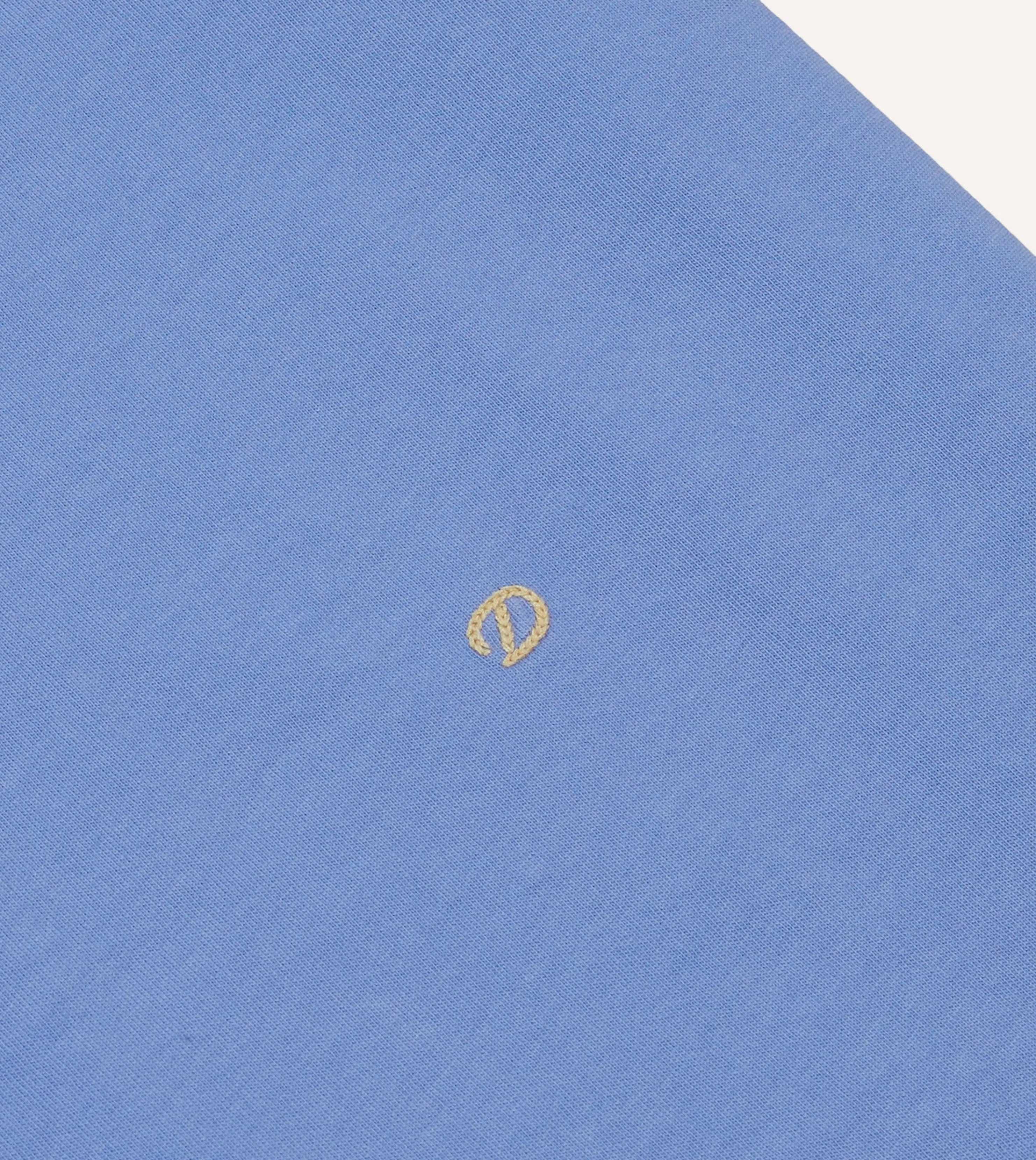 Lavender Chainstitch Short-Sleeve Hiking T-Shirt sold by Drake's London product image thumbnail 4