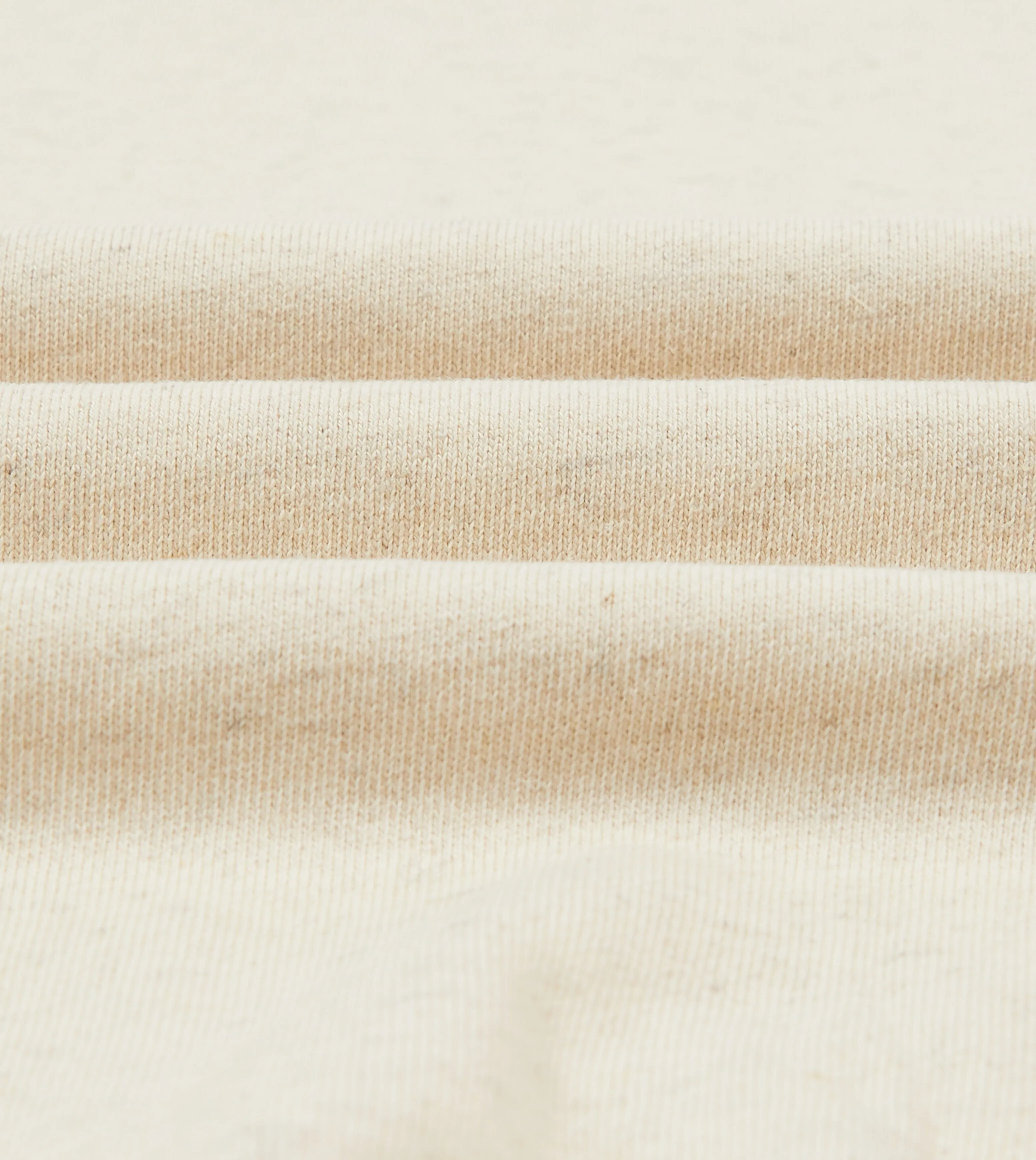 Ecru Cotton-Hemp Sweatshirt sold by Drake's London product image thumbnail 2