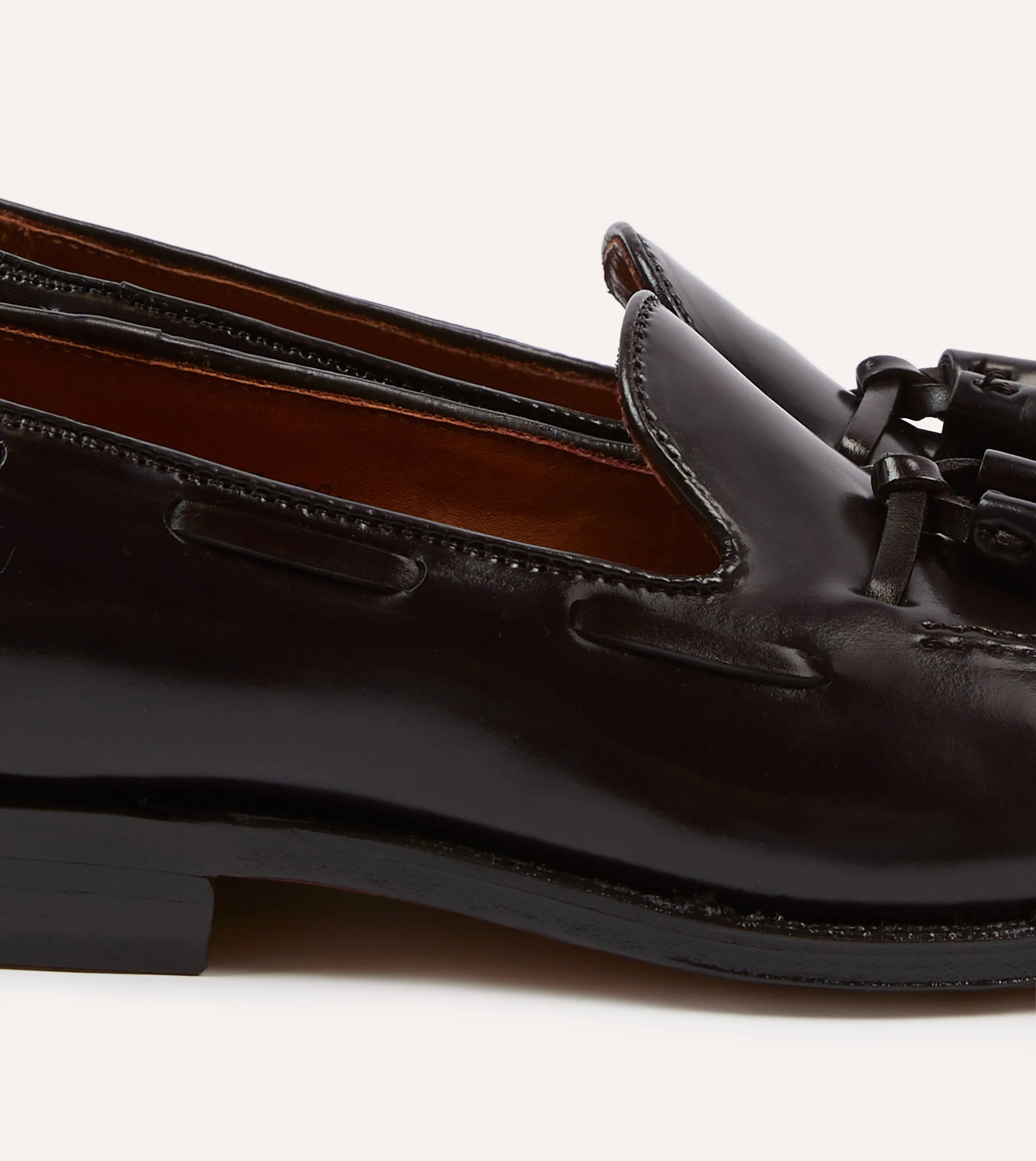 Alden Colour 8 Cordovan Tassel Loafer sold by Drake's London product image thumbnail 3