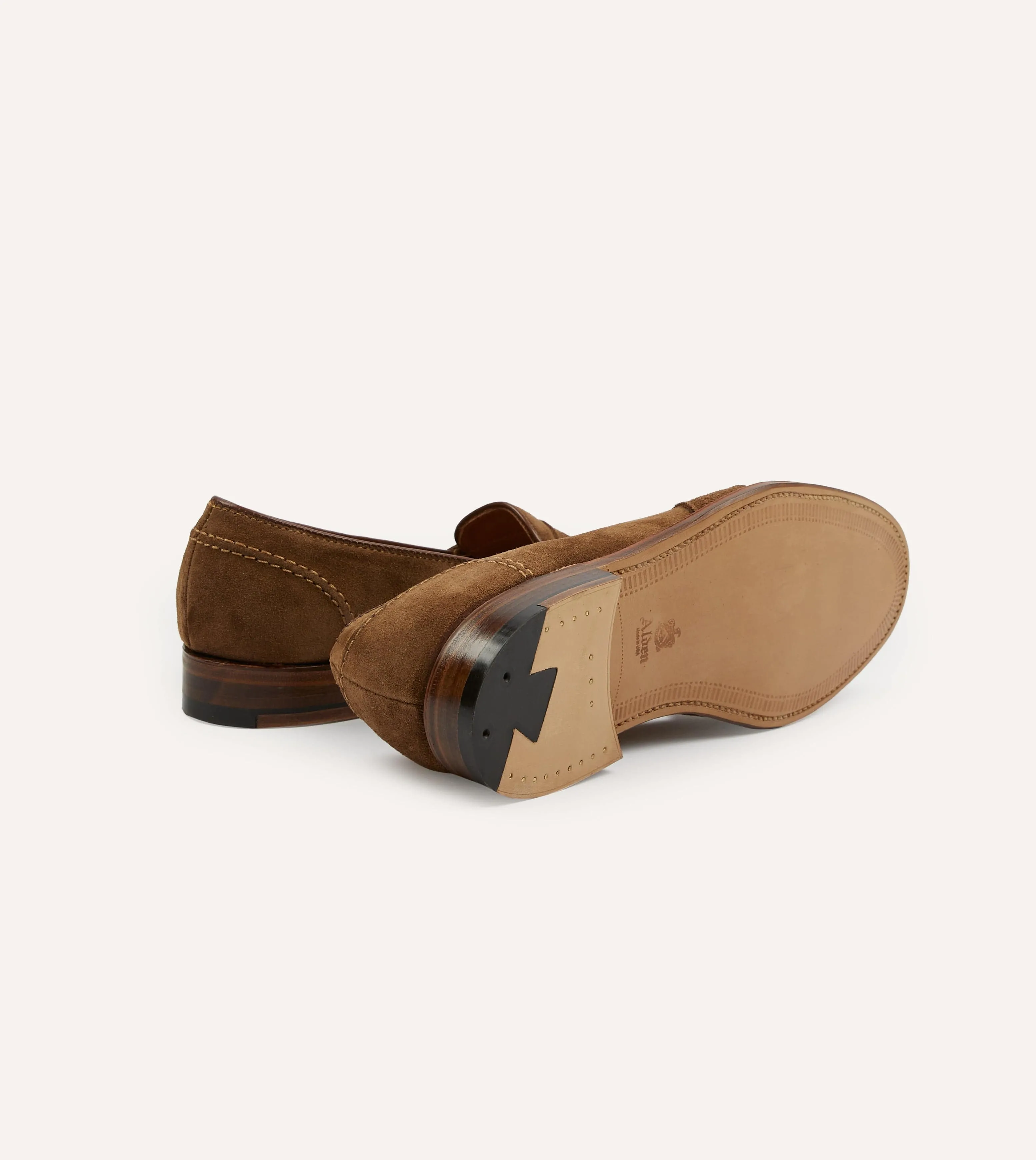 Alden Snuff Suede Full Strap Loafer sold by Drake's London product image thumbnail 2