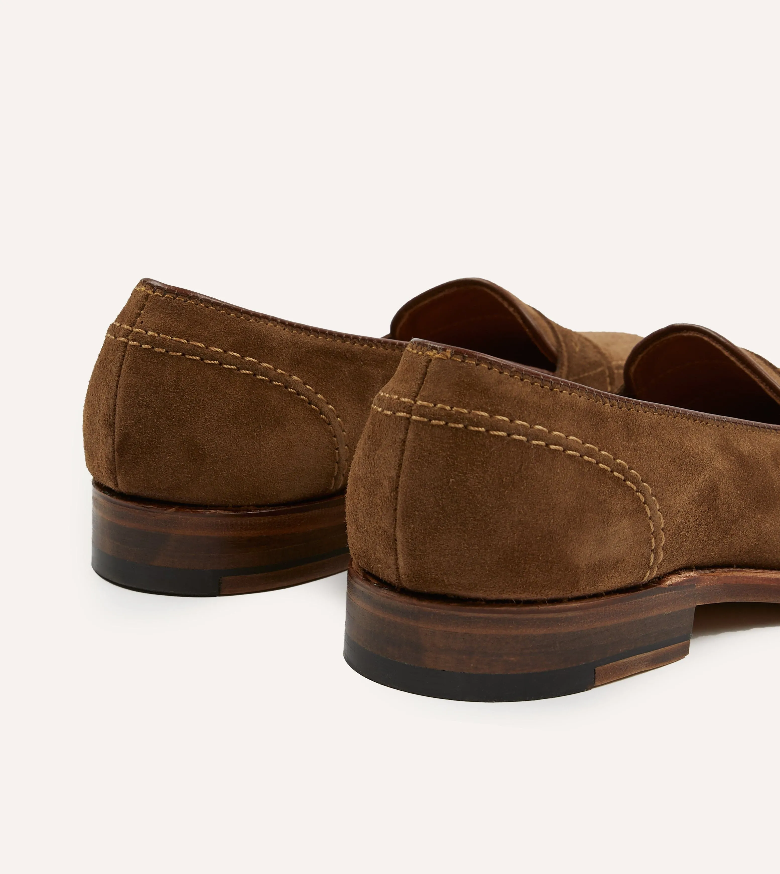Alden Snuff Suede Full Strap Loafer sold by Drake's London product image thumbnail 5
