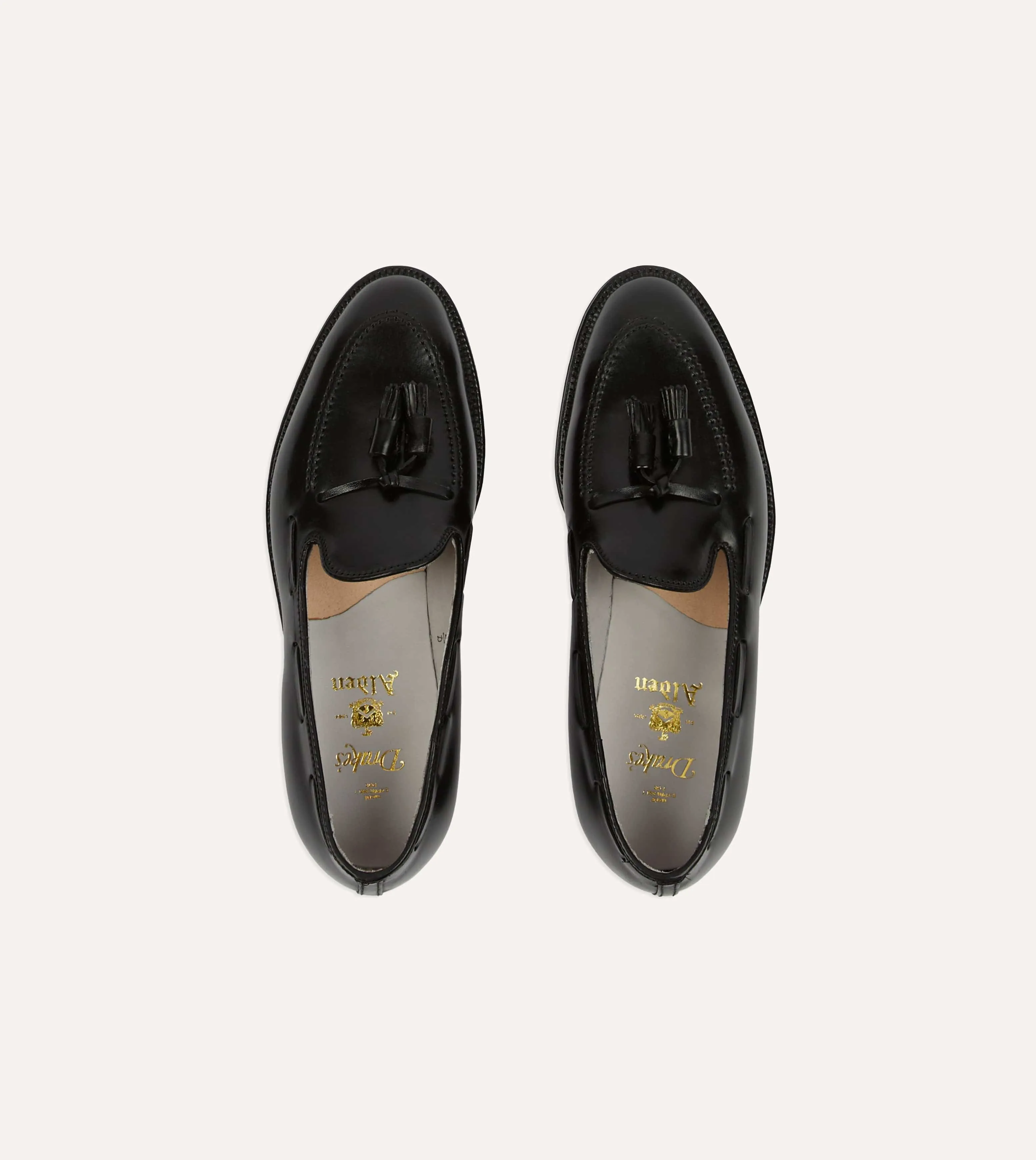 Alden Black Cordovan Tassel Loafer sold by Drake's London product image thumbnail 4