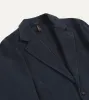 Dark Navy Heavy Cotton Twill Games Blazer Mk. I sold by Drake's London