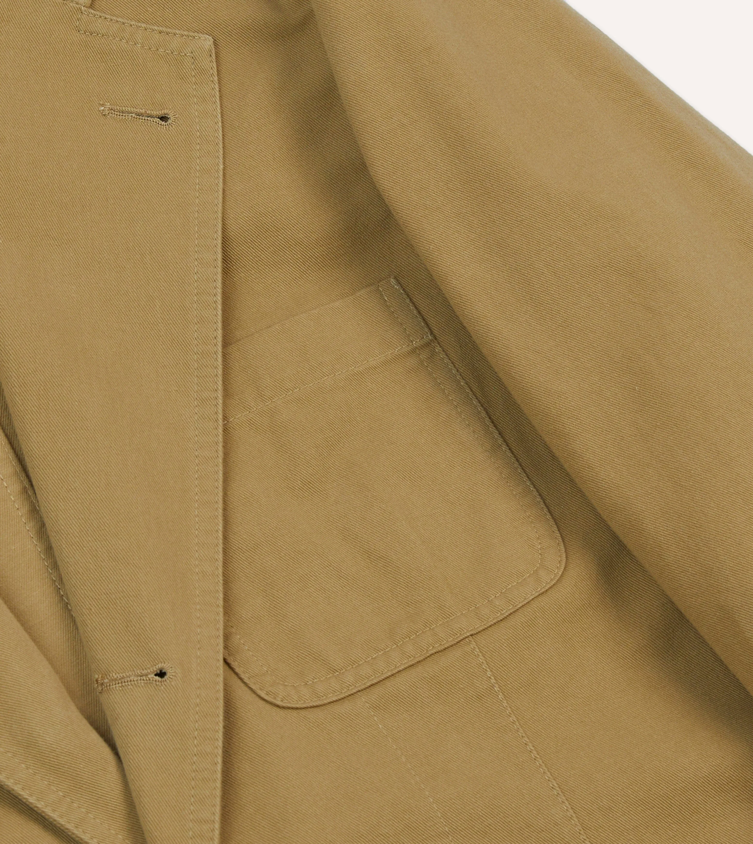 Sand Vintage Wash Cotton Games Blazer Mk. I sold by Drake's London product image thumbnail 4