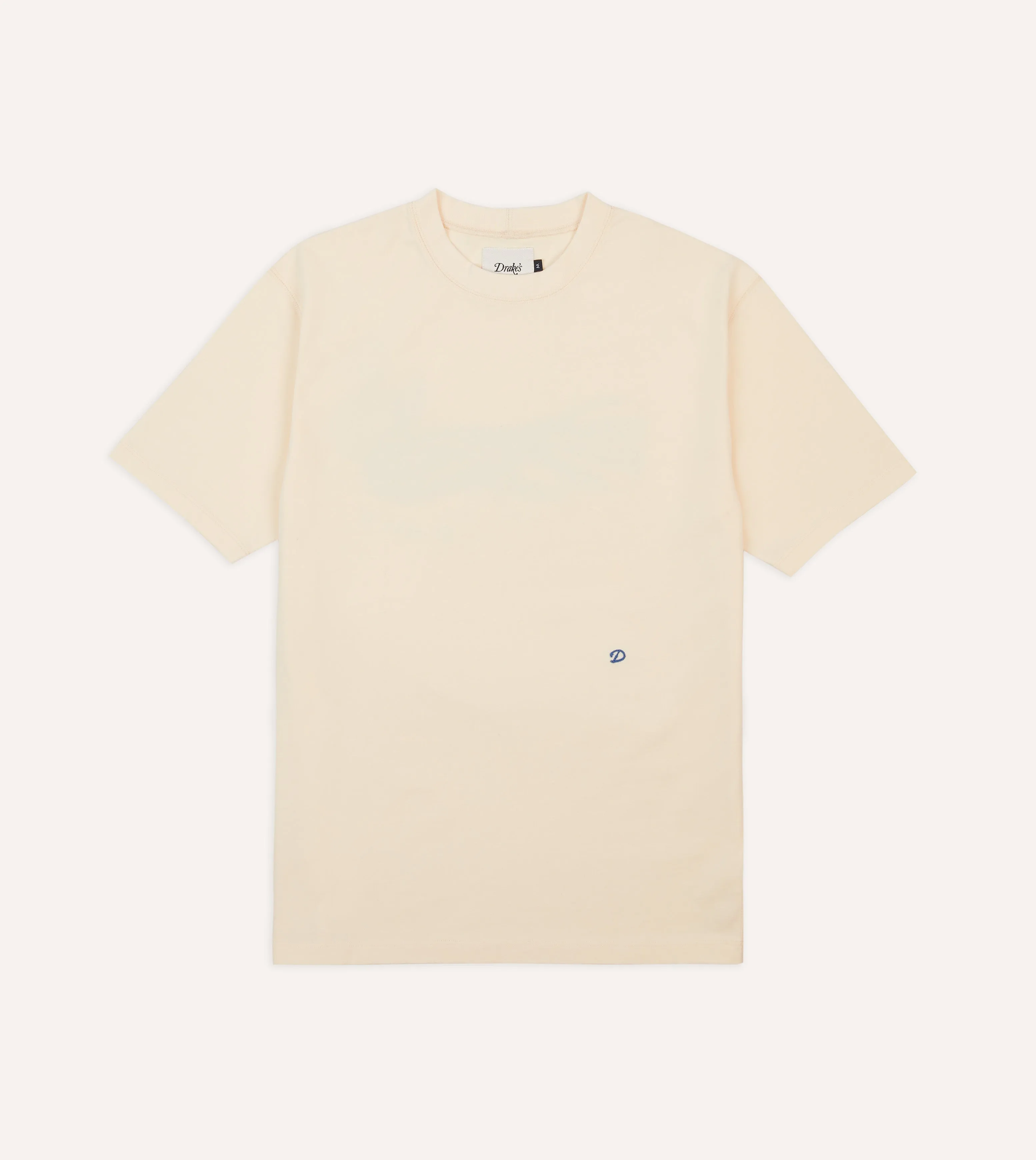 Antique White Peacock Print Short-Sleeve Hiking T-Shirt sold by Drake's London product image thumbnail 2