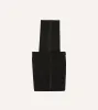 Black Wool Shawl Collar Tuxedo Trousers sold by Drake's London