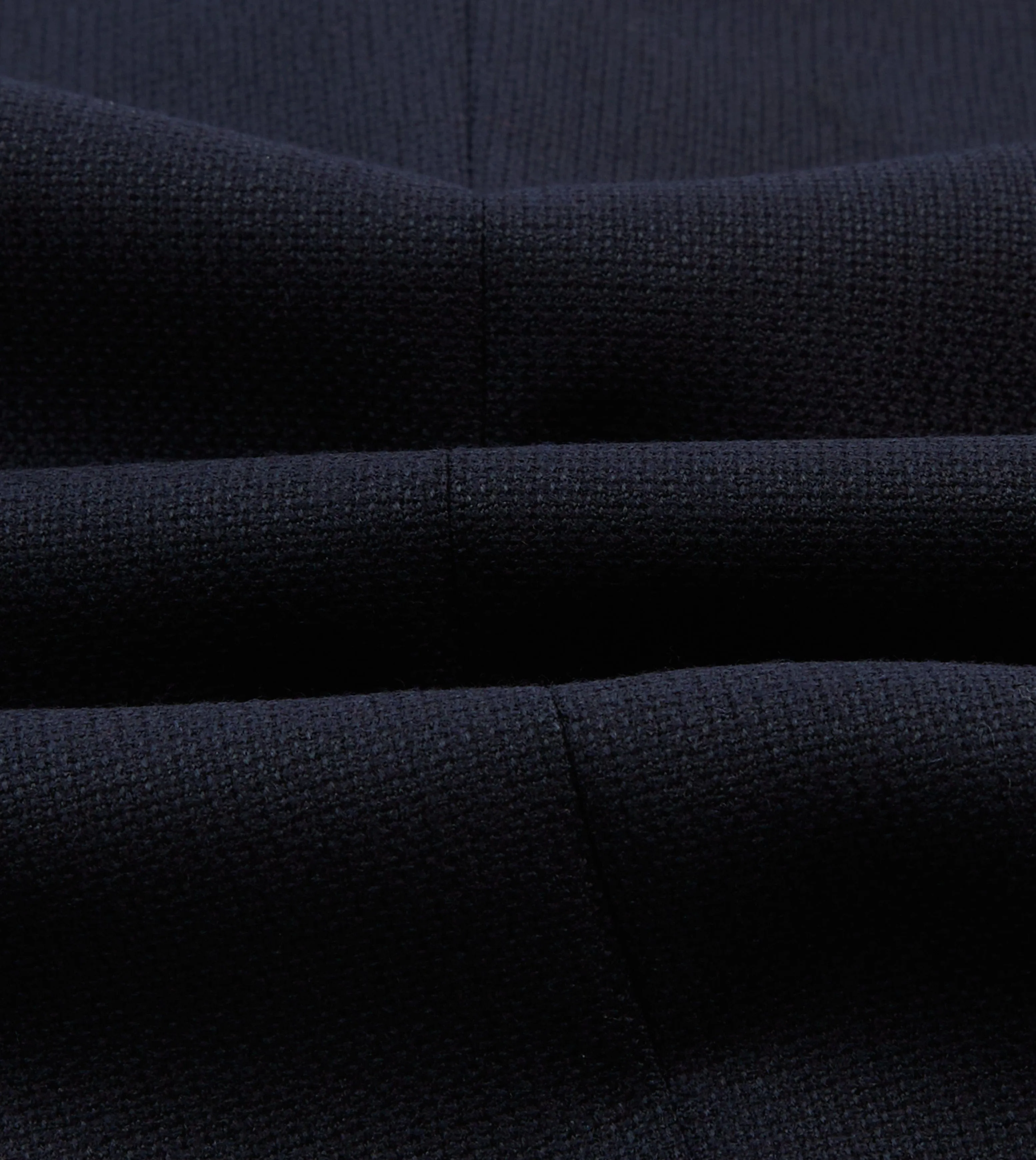 Navy Wool Hopsack Blazer sold by Drake's London product image thumbnail 2