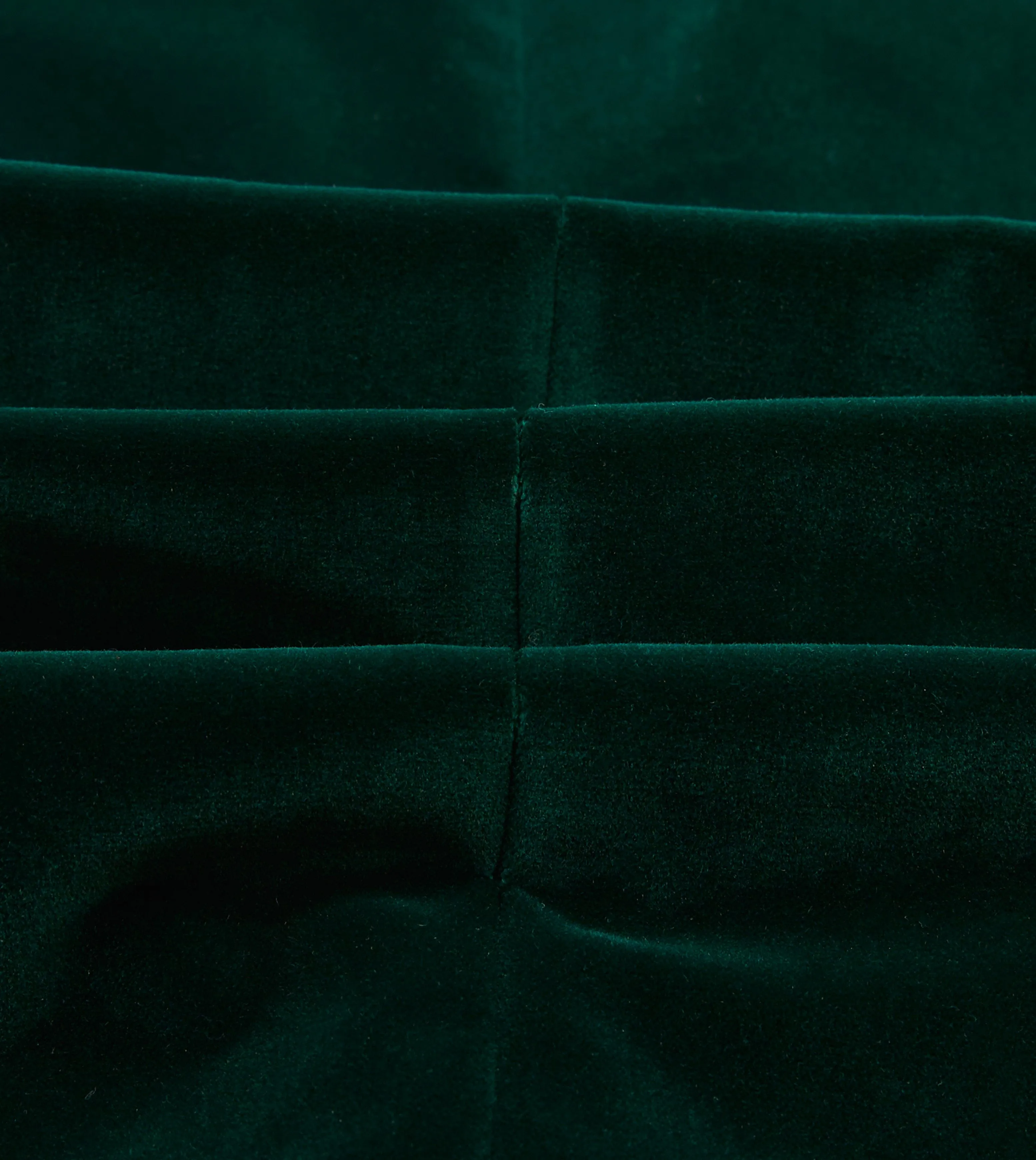 Green Velvet Double-Breasted Tailored Jacket sold by Drake's London product image thumbnail 2