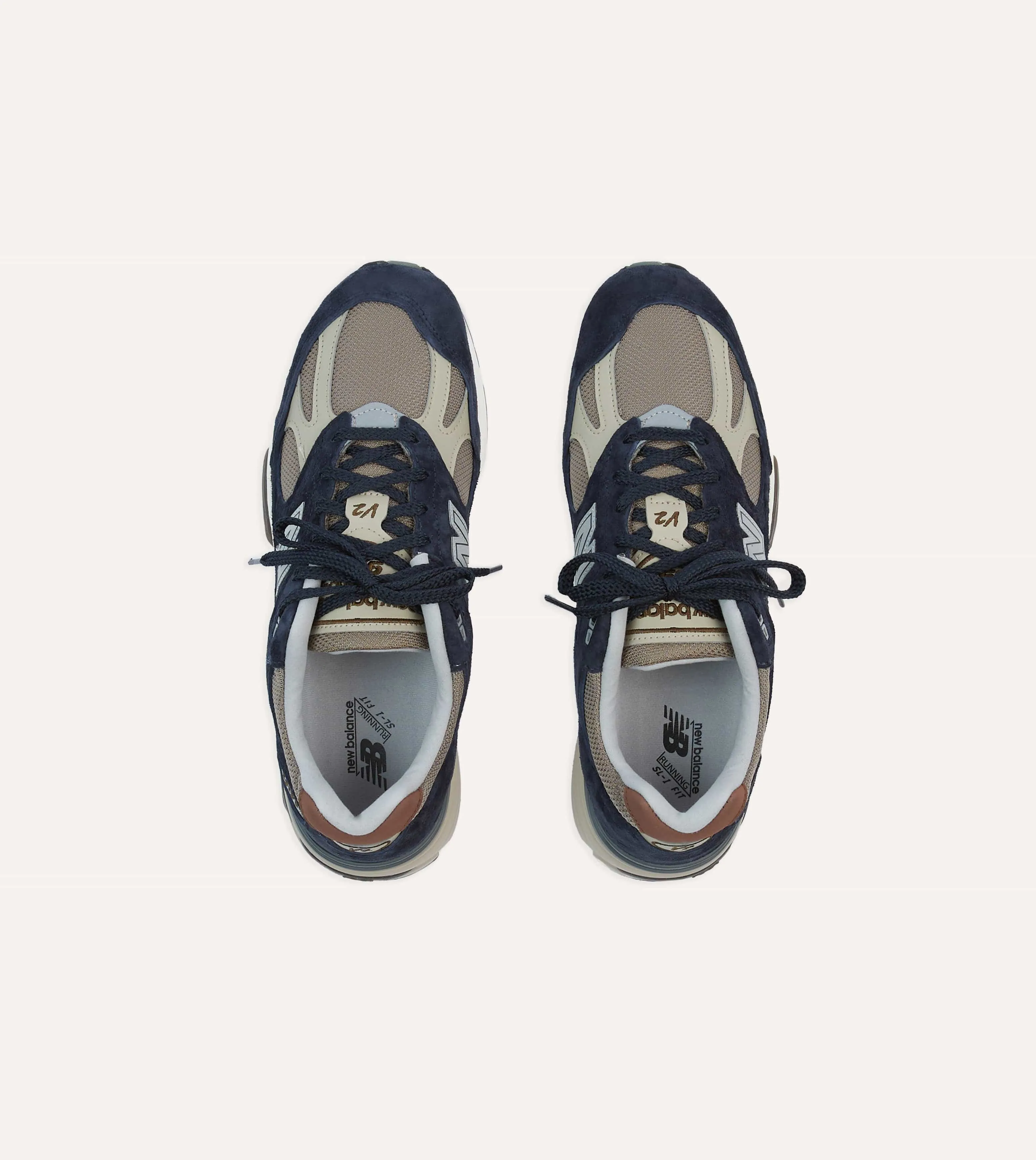 New Balance After Midnight Made in UK 991v2 Trainers sold by Drake's London product image thumbnail 4