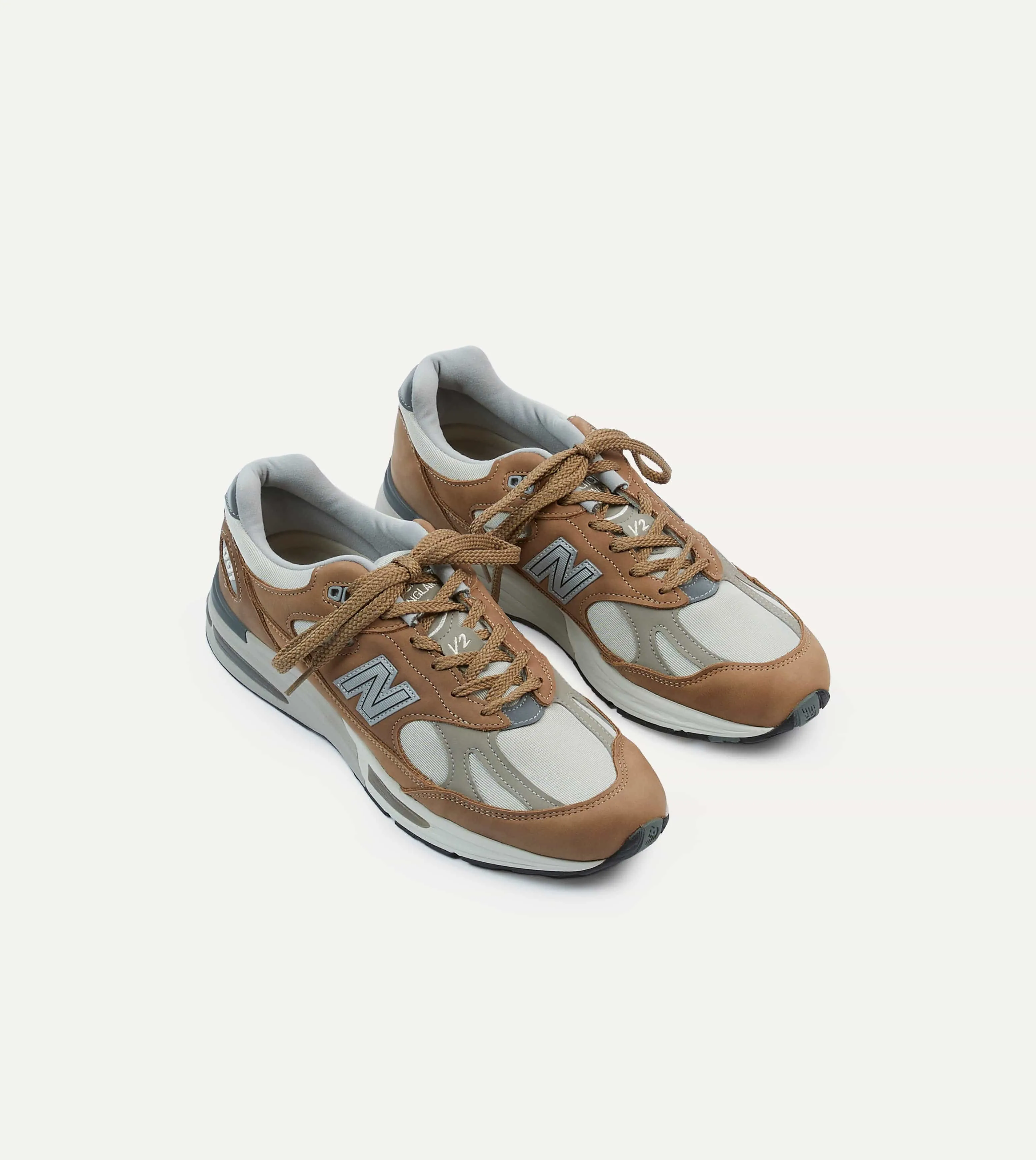 New Balance Coco Mocca Made in UK 991v2 Trainers sold by Drake's London