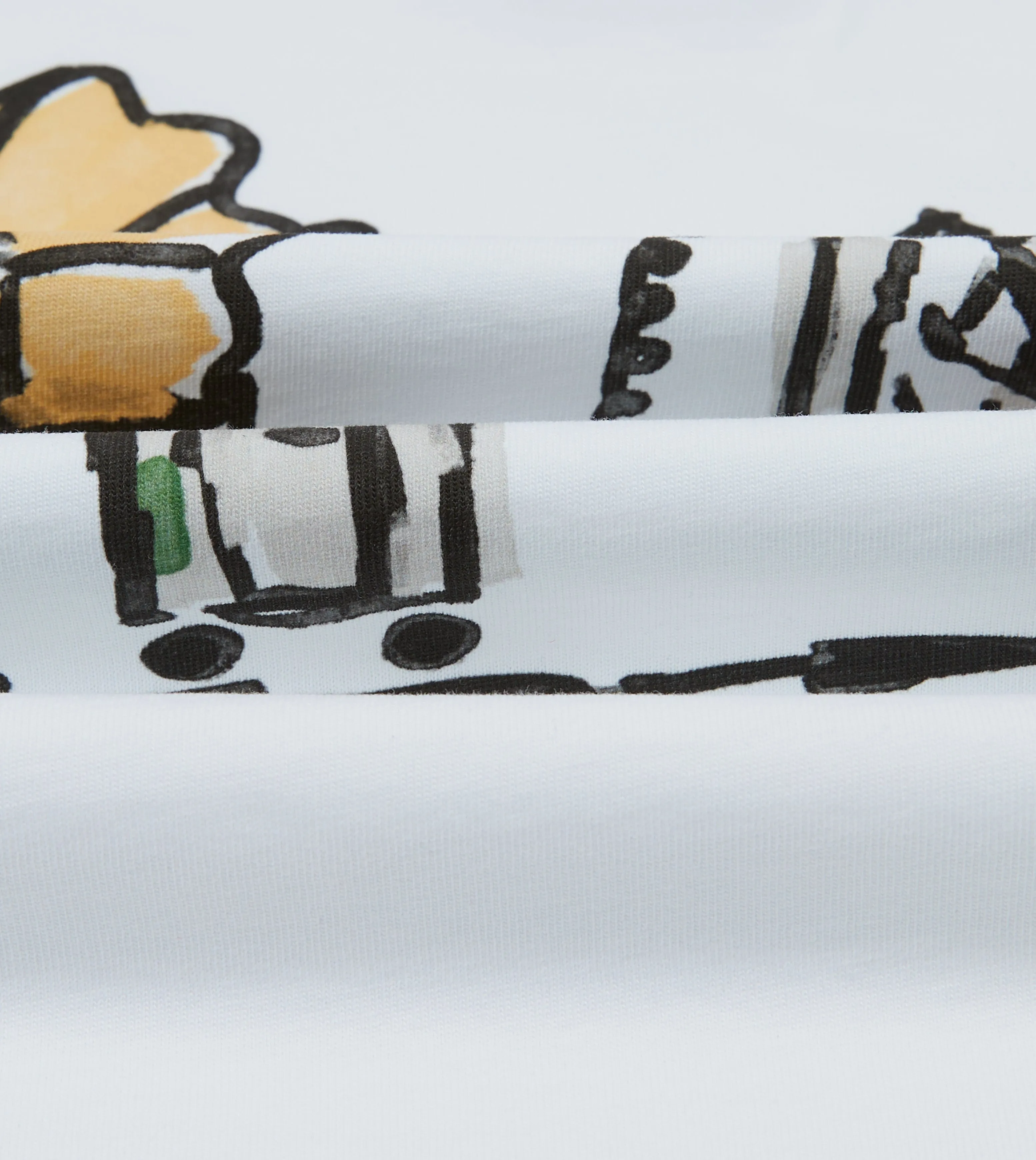 Drake's by A. Levine Graphic Print Short-Sleeve Hiking T-Shirt sold by Drake's London product image thumbnail 3