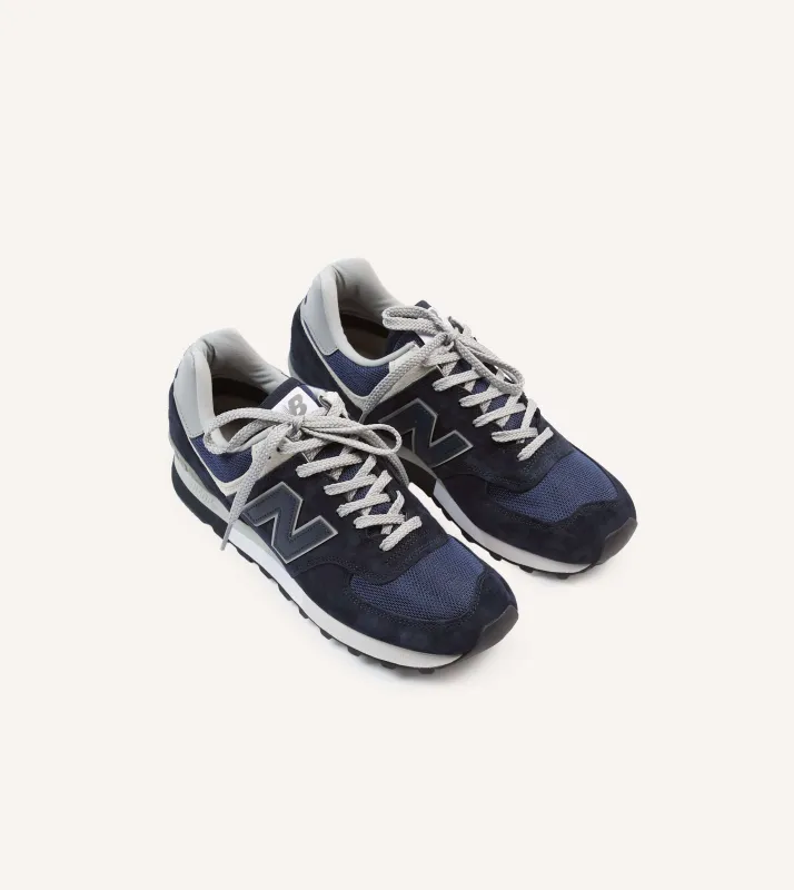 New Balance Dark Navy MADE in UK 576 Trainers sold by Drake's London