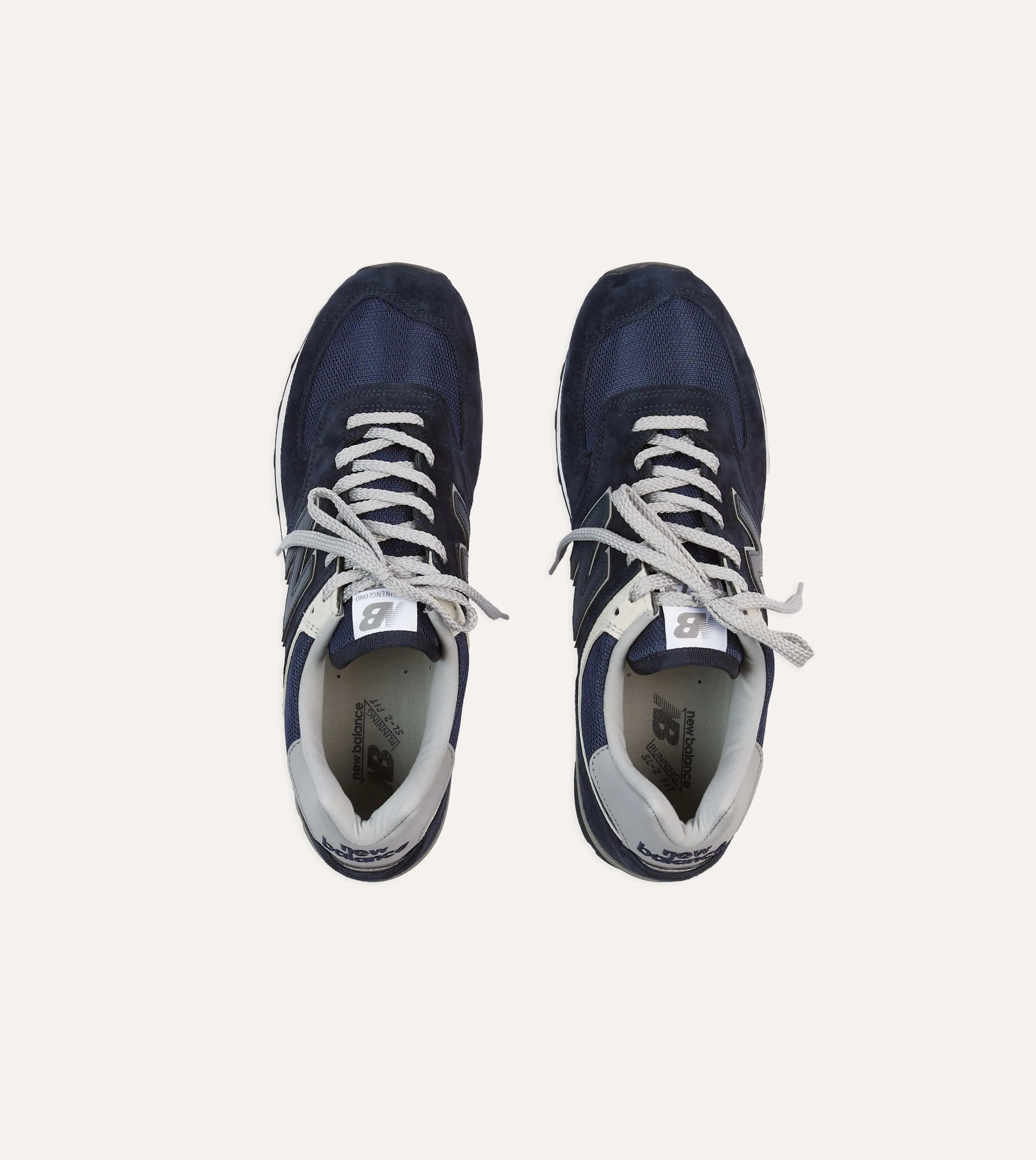 New Balance Dark Navy MADE in UK 576 Trainers sold by Drake's London product image thumbnail 5