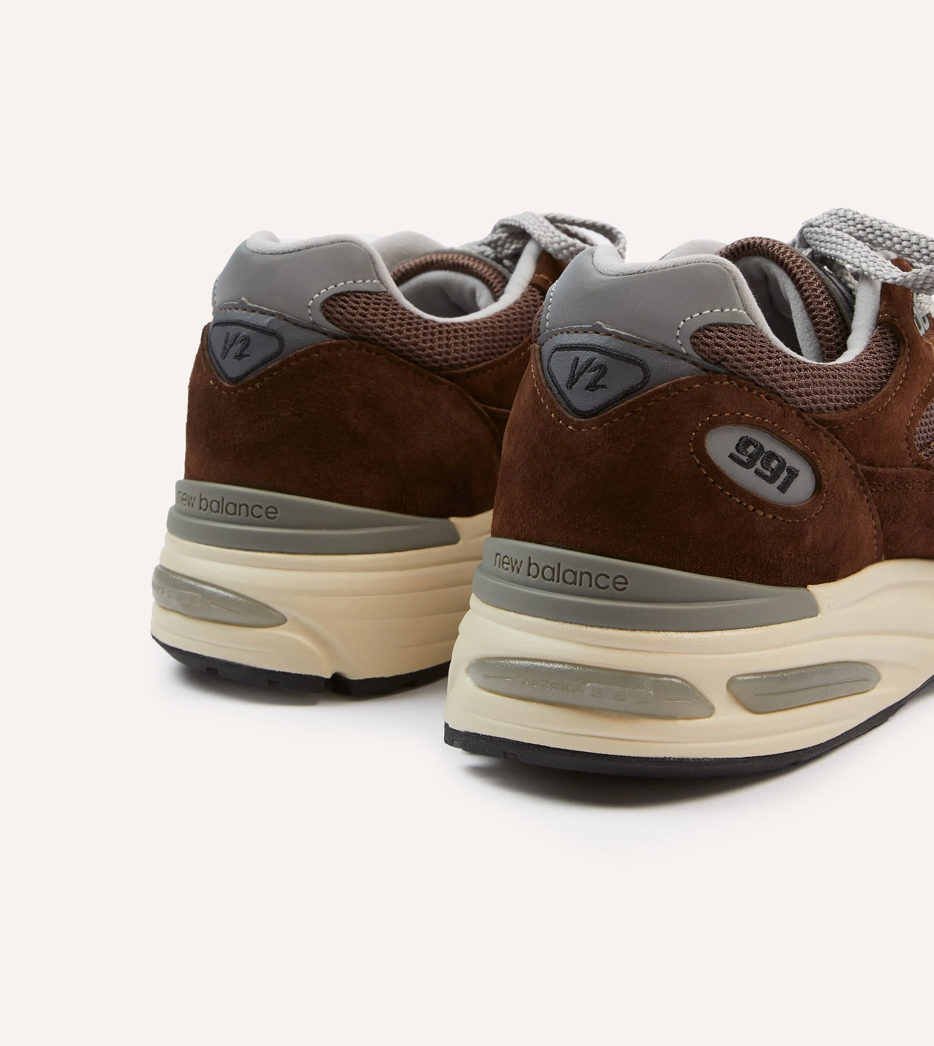 New Balance Pinecone Made in UK 991v2 Trainers sold by Drake's London product image thumbnail 5