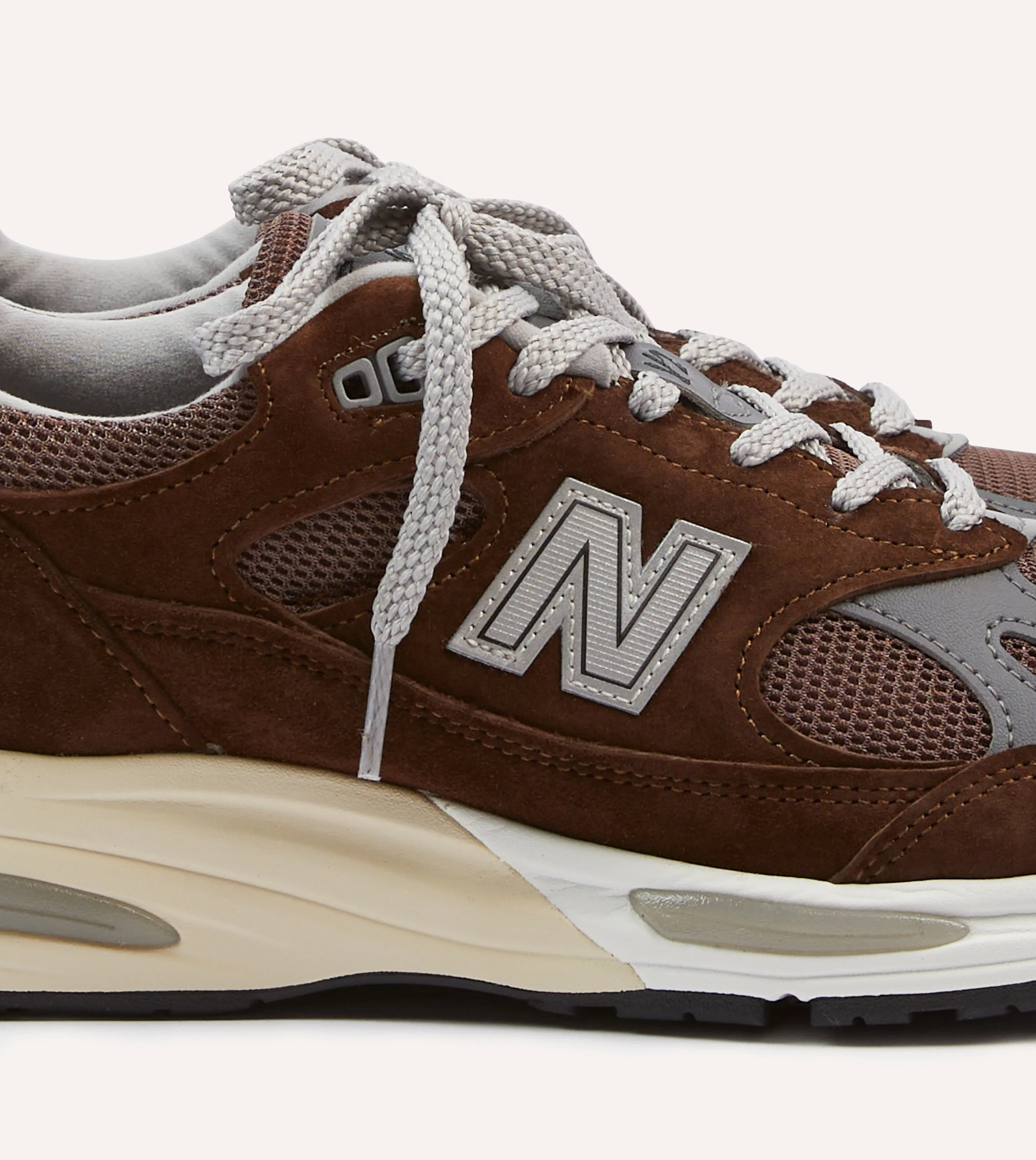 New Balance Pinecone Made in UK 991v2 Trainers sold by Drake's London product image thumbnail 3