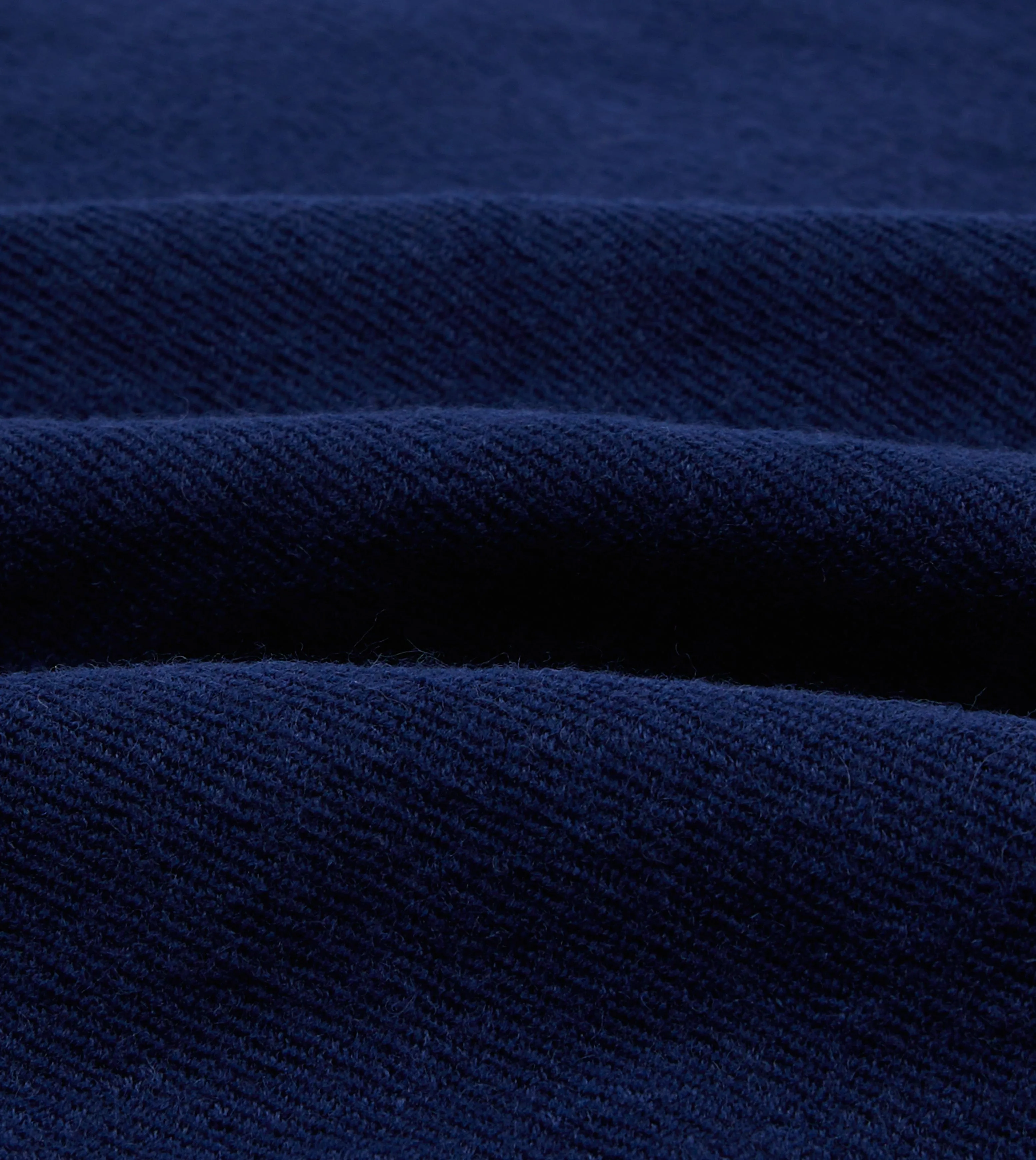 Blue Wool-Linen Three-Pocket Chore Jacket sold by Drake's London product image thumbnail 2