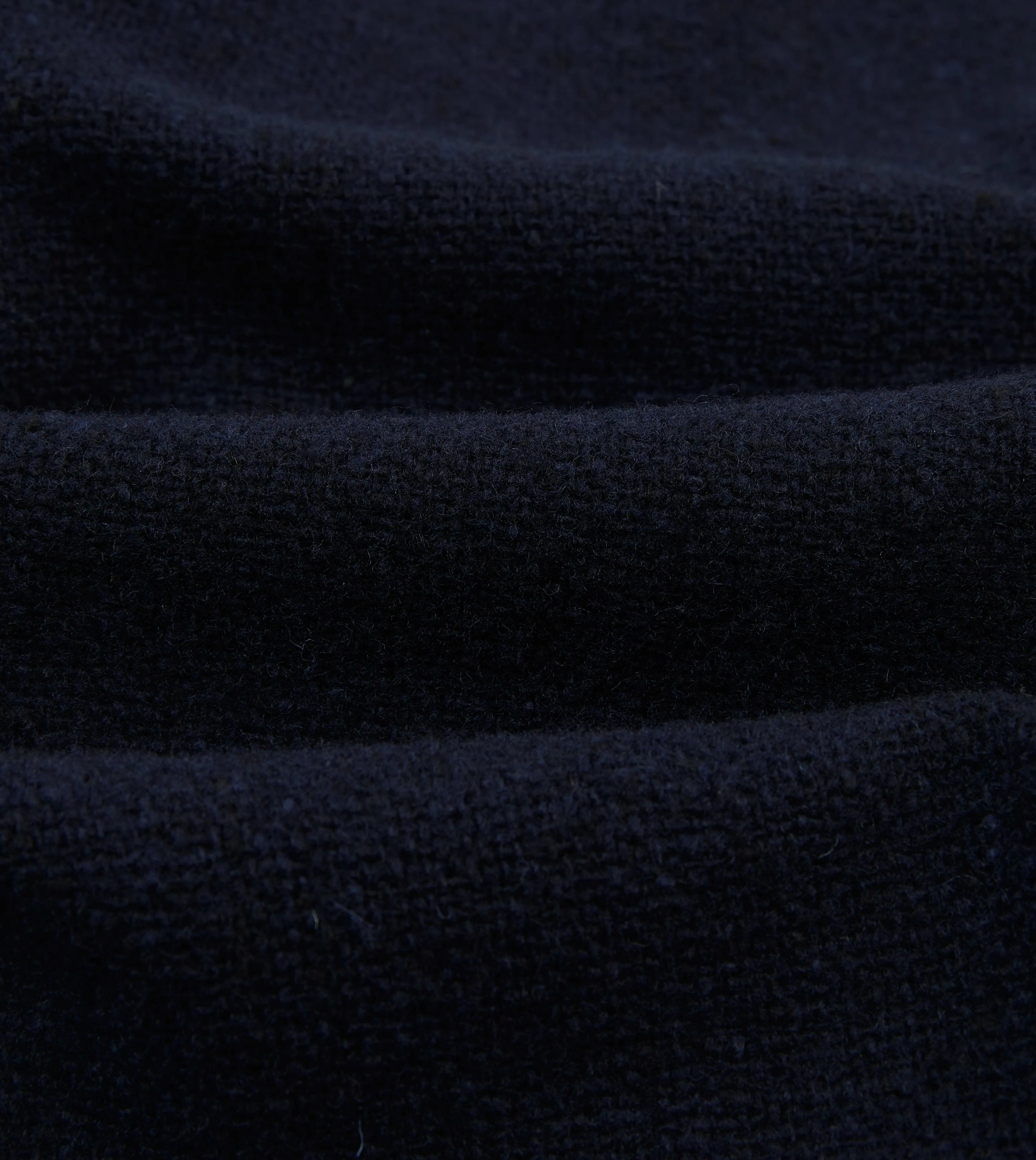 Navy Donegal Wool Raglan Coat sold by Drake's London product image thumbnail 2