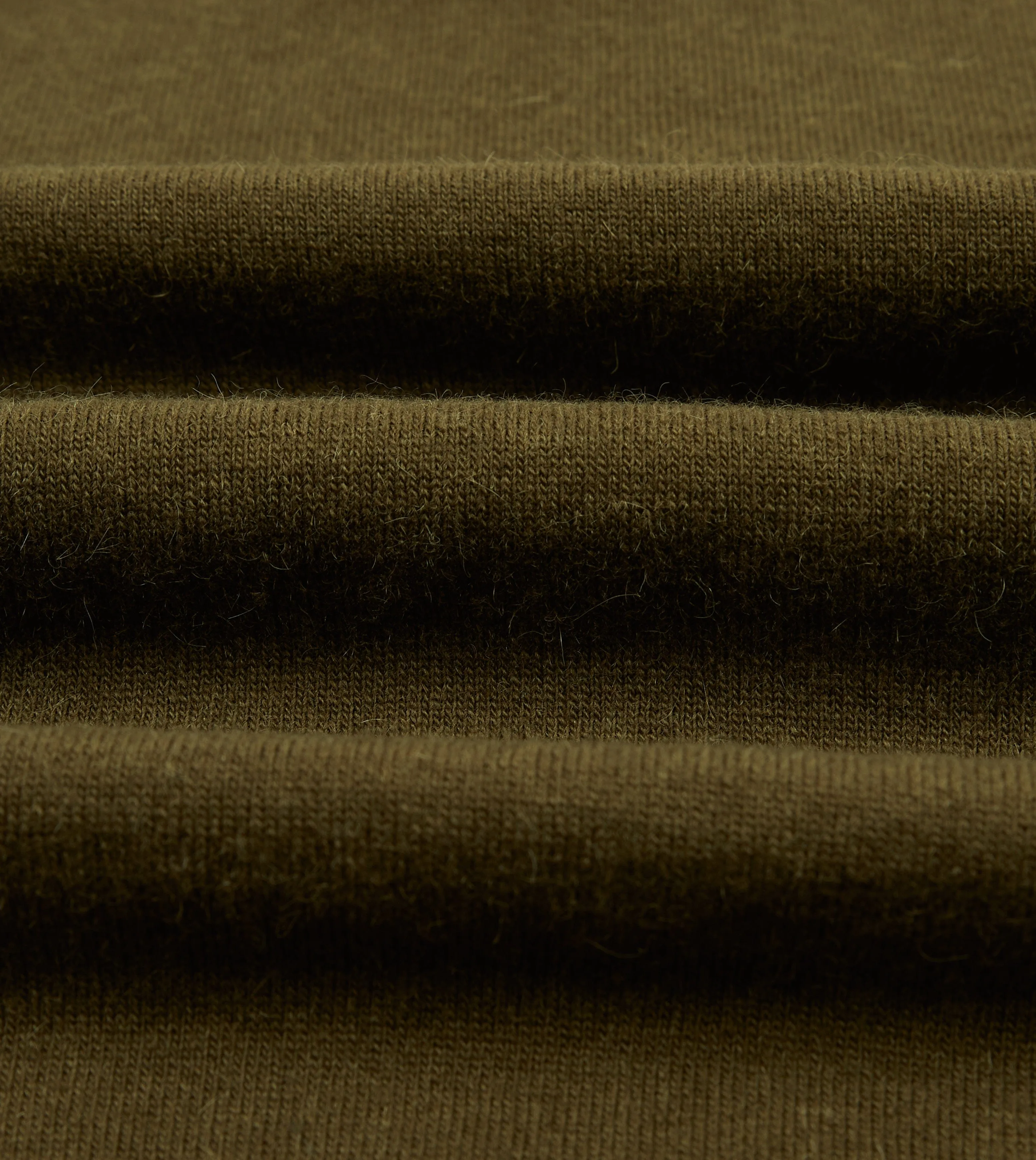 Olive Alpaca Wool Knitted Polo sold by Drake's London product image thumbnail 2
