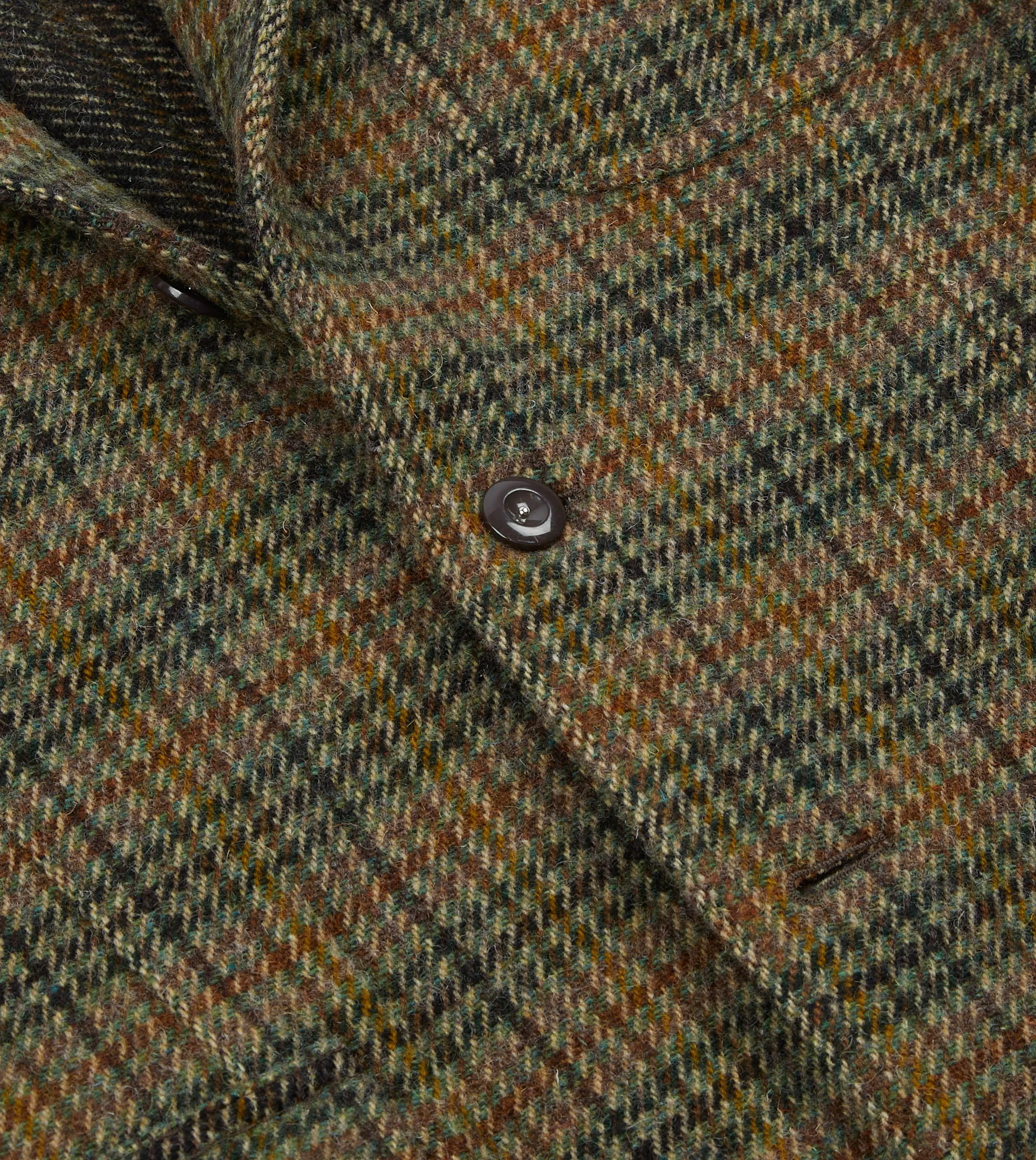 Brown and Green Gun Club Check Tweed Games Blazer Mk. VII sold by Drake's London product image thumbnail 5