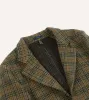 Brown and Green Gun Club Check Tweed Games Blazer Mk. VII sold by Drake's London