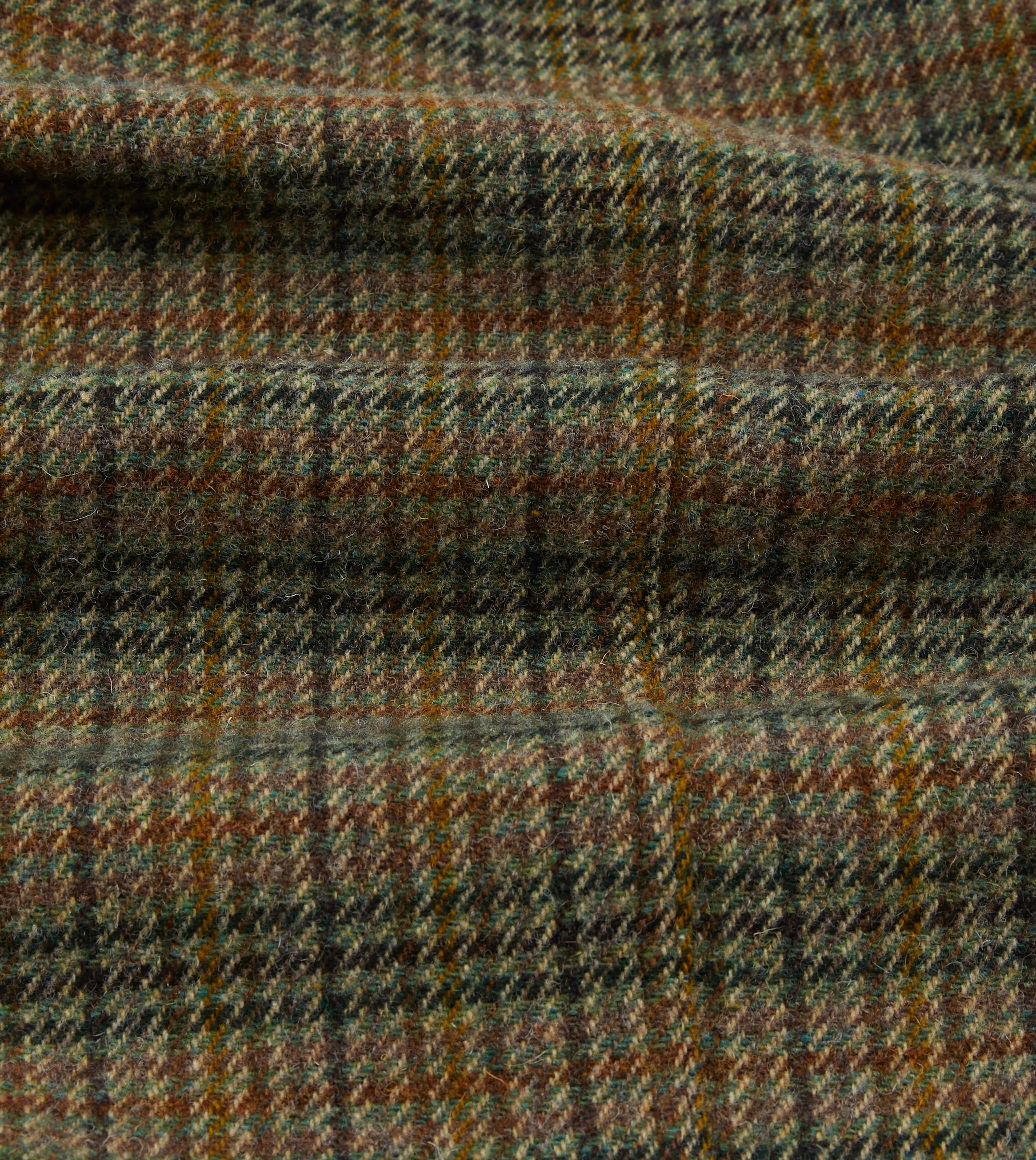 Brown and Green Gun Club Check Tweed Games Blazer Mk. VII sold by Drake's London product image thumbnail 2
