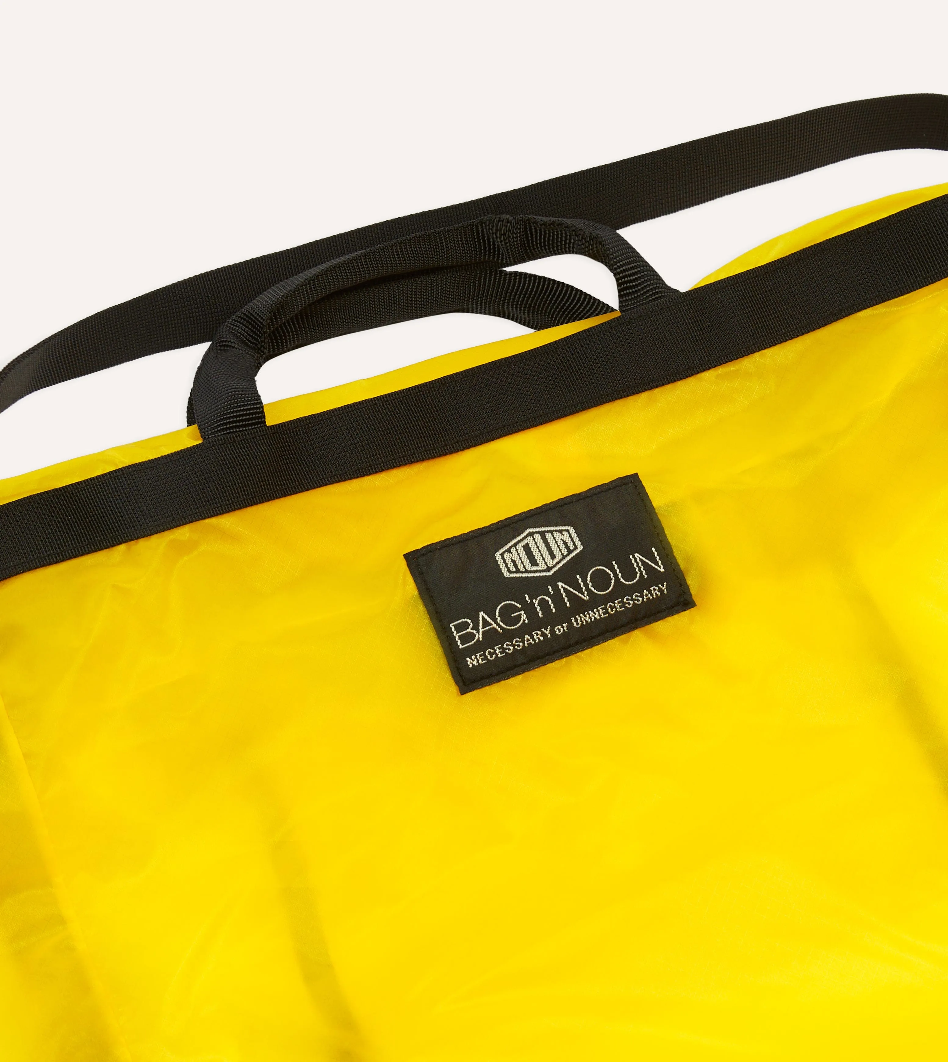Bag’n’Noun Yellow Nylon Camp Pack sold by Drake's London product image thumbnail 2