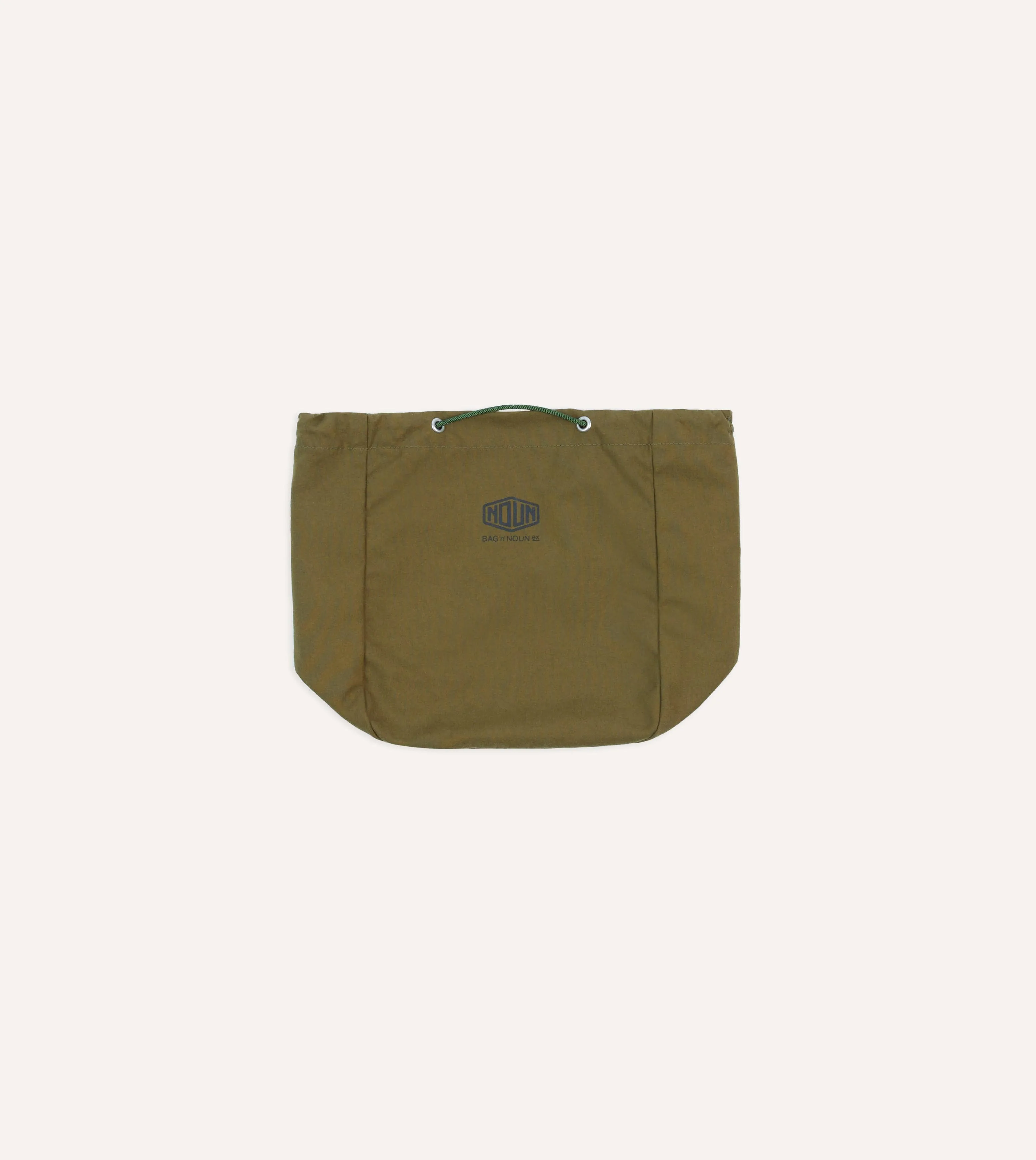 Bag’n’Noun Olive Army Spindle Bag sold by Drake's London product image thumbnail 4