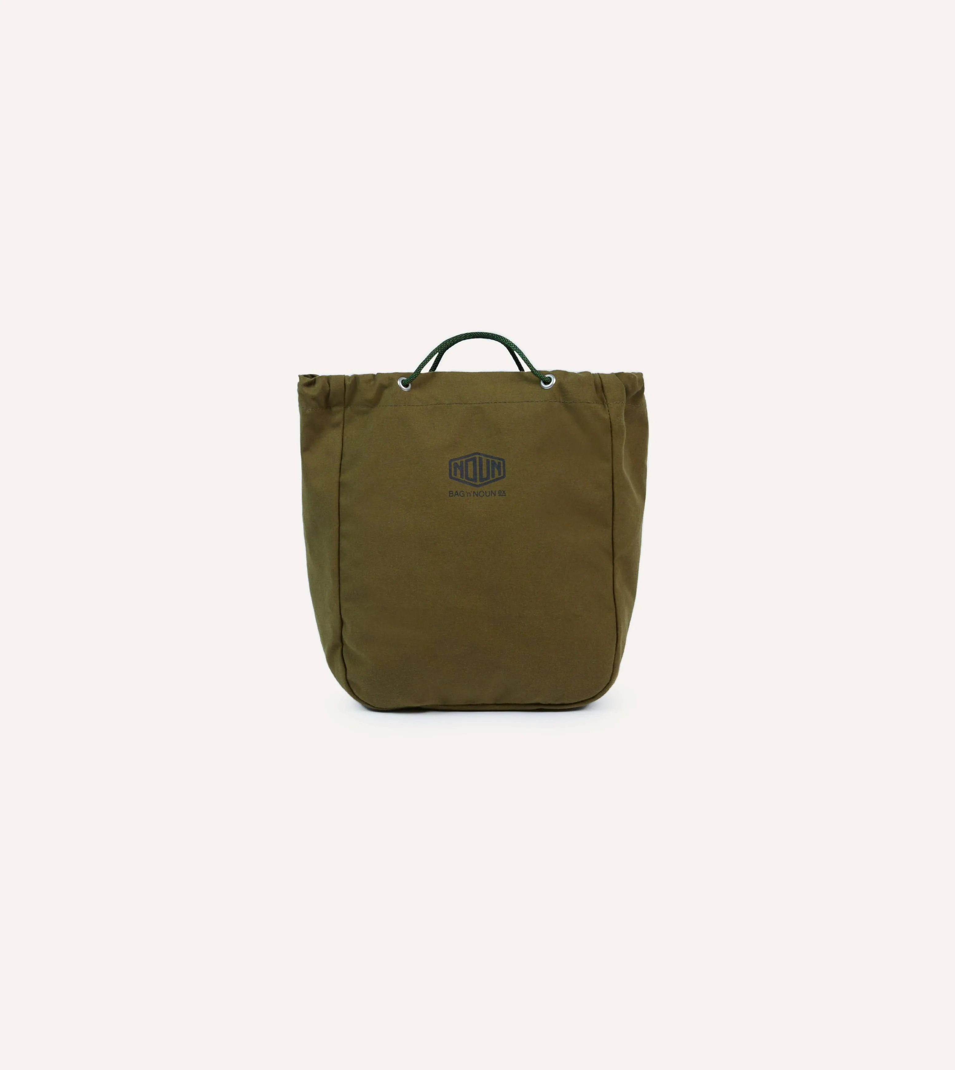 Bag’n’Noun Olive Army Spindle Bag sold by Drake's London