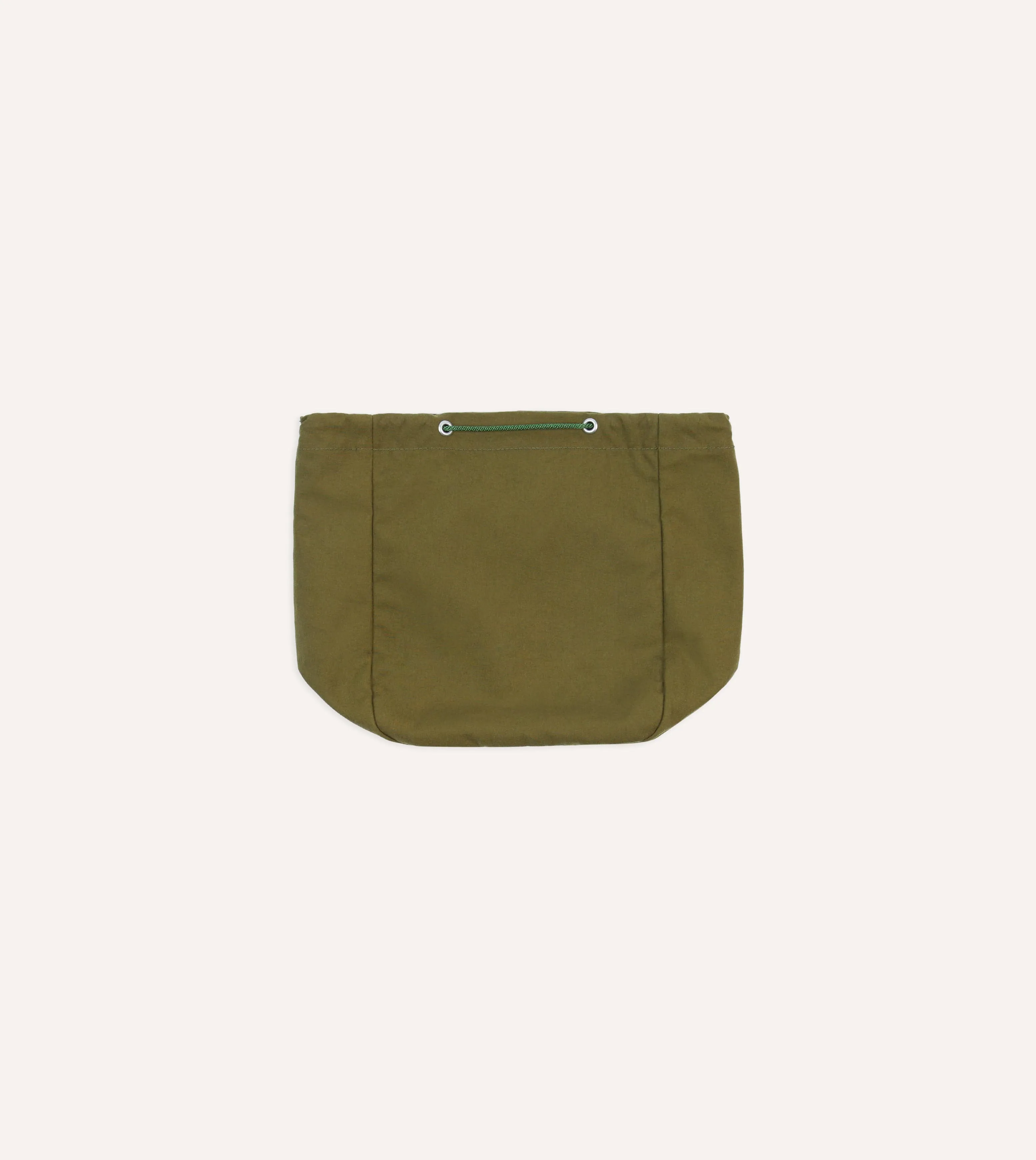 Bag’n’Noun Olive Army Spindle Bag sold by Drake's London product image thumbnail 3