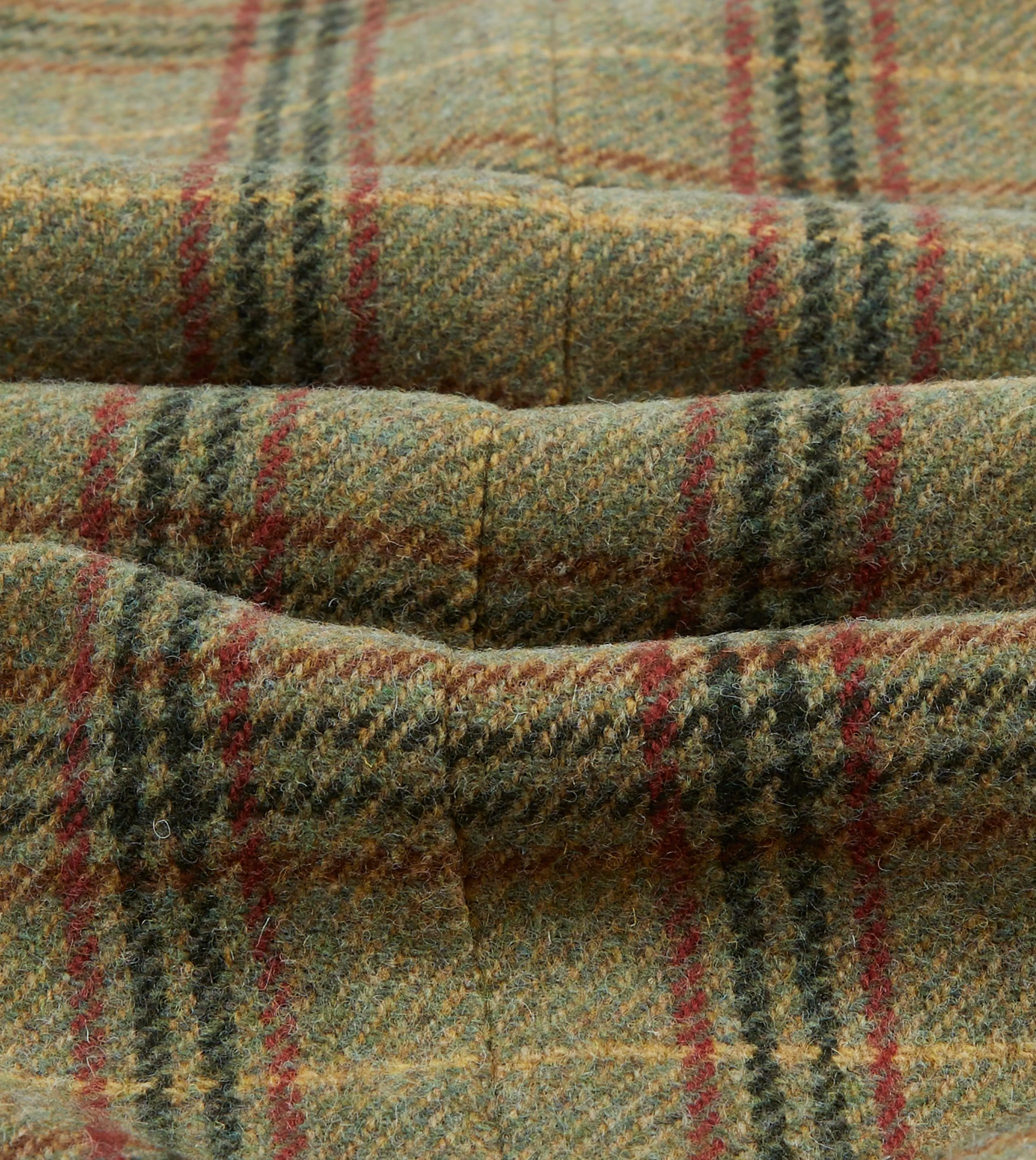 Olive Check Tweed Blazer sold by Drake's London product image thumbnail 2