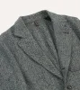 Grey Herringbone Harris Tweed Games Blazer Mk. VII sold by Drake's London