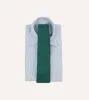 Teal Tussah Hand Rolled Silk Tie sold by Drake's London