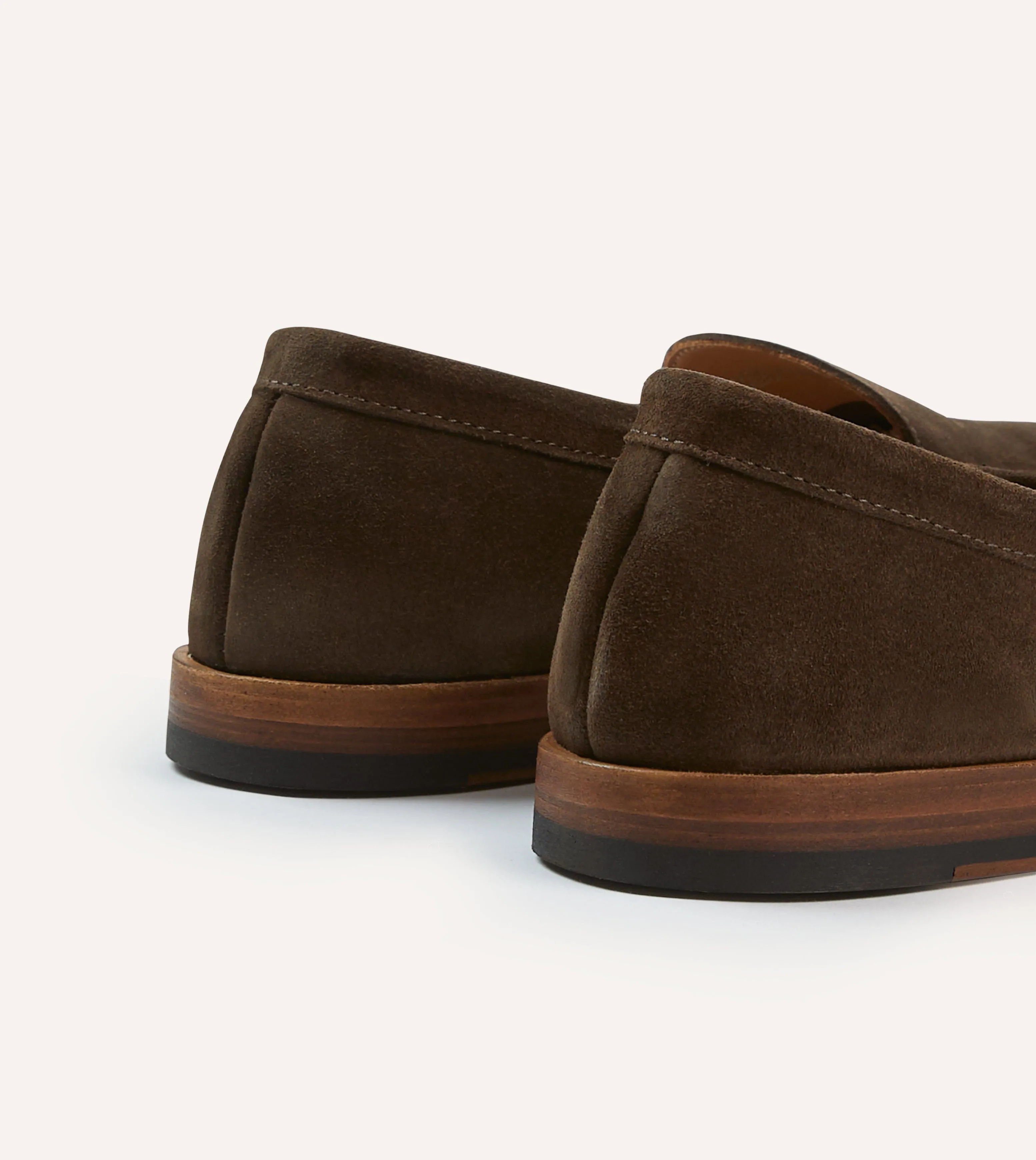 Brown Suede Henri Summer Loafer sold by Drake's London product image thumbnail 5