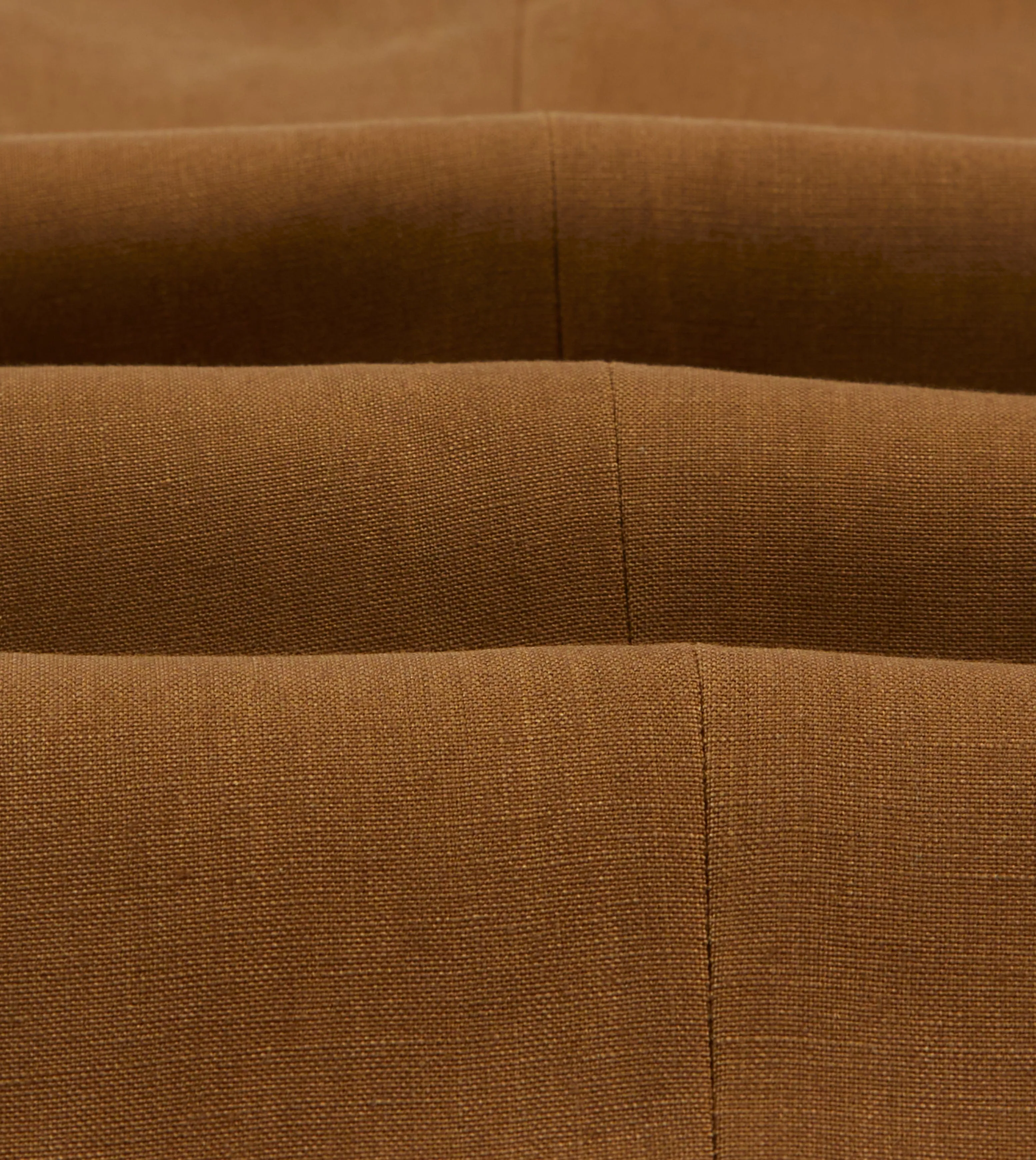 Brown Irish Linen Single Pleat Trouser sold by Drake's London product image thumbnail 2