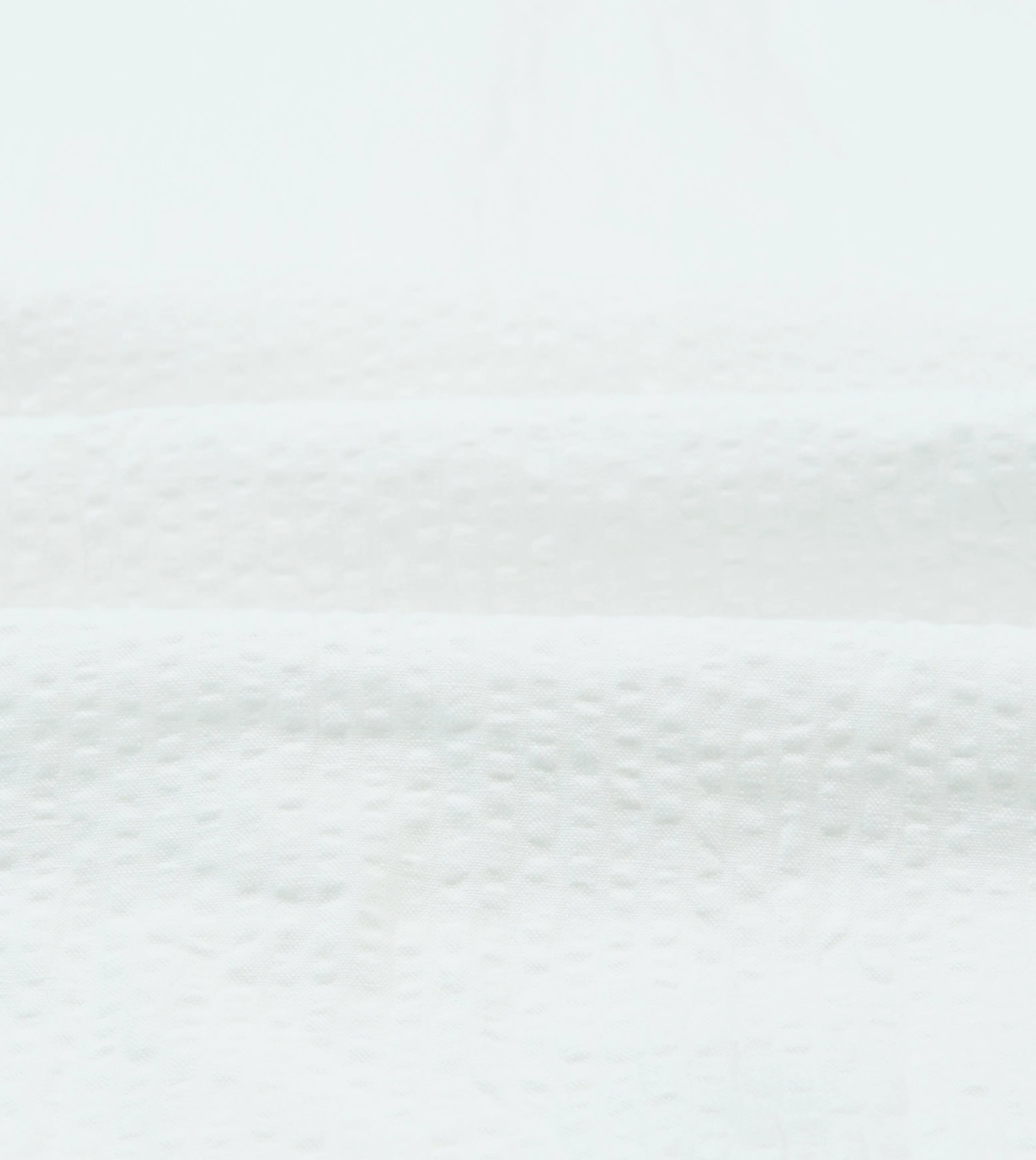 White Cotton-Linen Seersucker Camp Collar Short Sleeve Shirt sold by Drake's London product image thumbnail 2