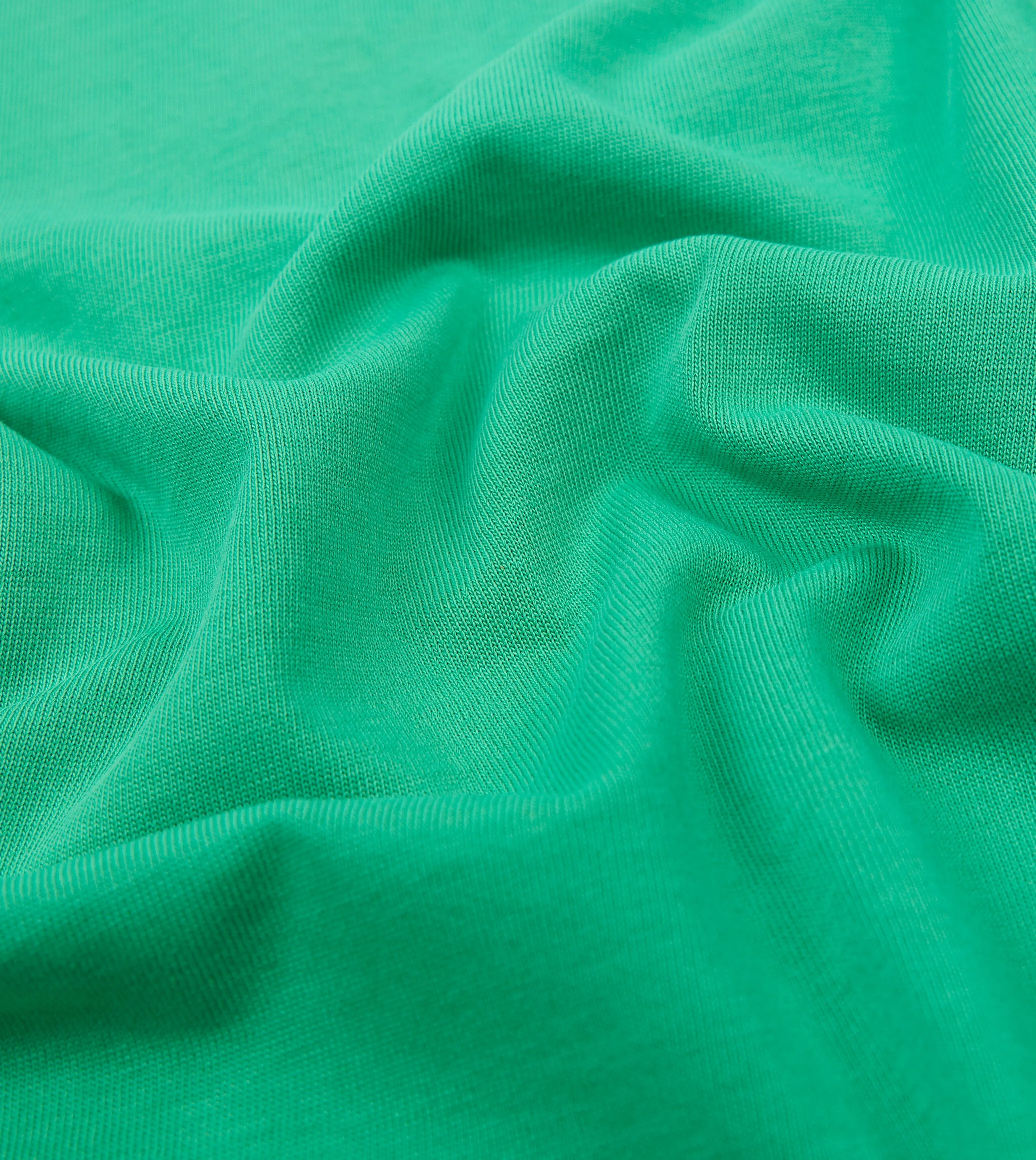 Washed Green Cotton Crew Neck Hiking T-Shirt sold by Drake's London product image thumbnail 2