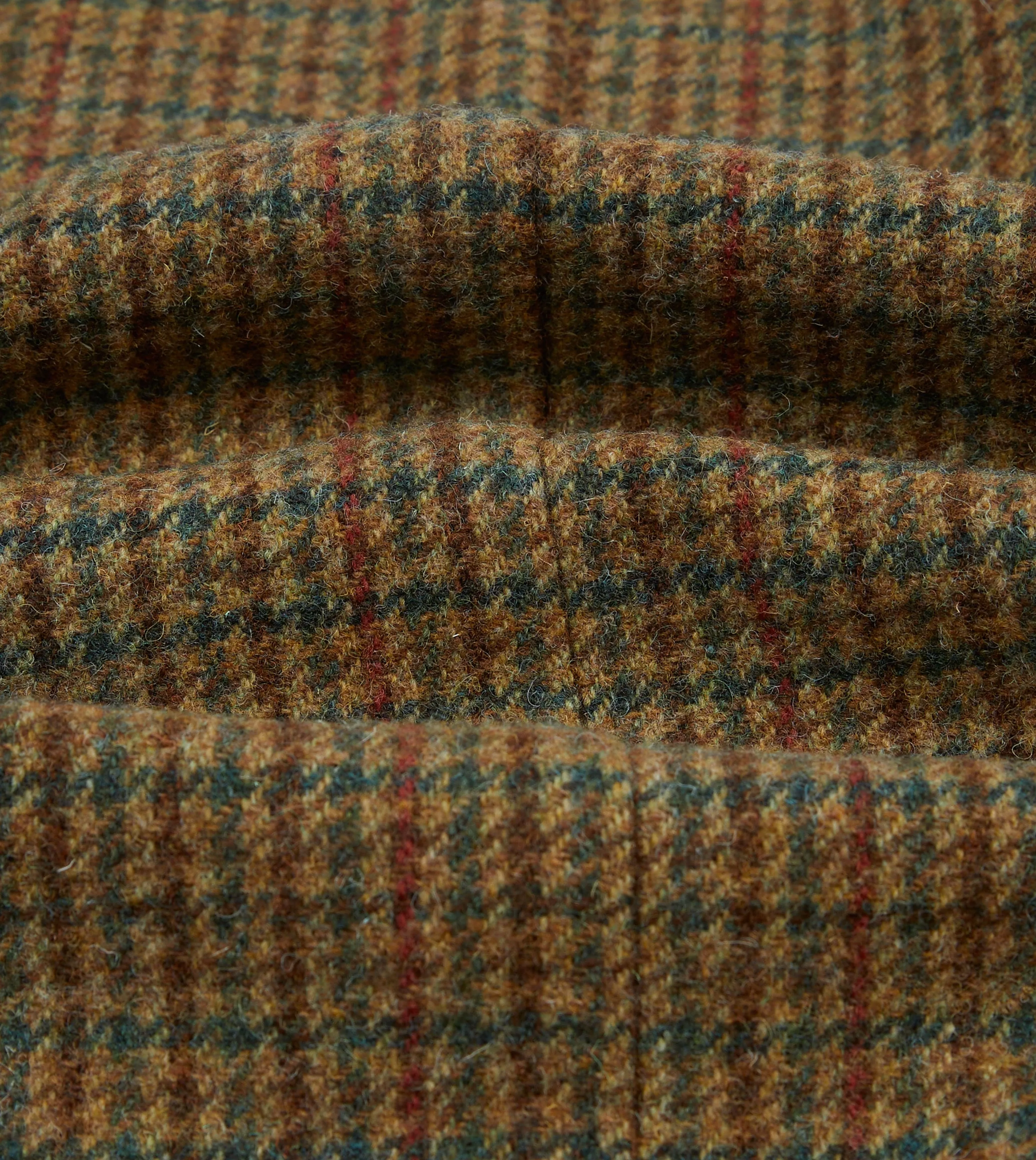 Brown Houndstooth Check Tweed Blazer sold by Drake's London product image thumbnail 2