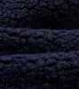 Navy Boucle Wool Zip Fleece Jacket sold by Drake's London
