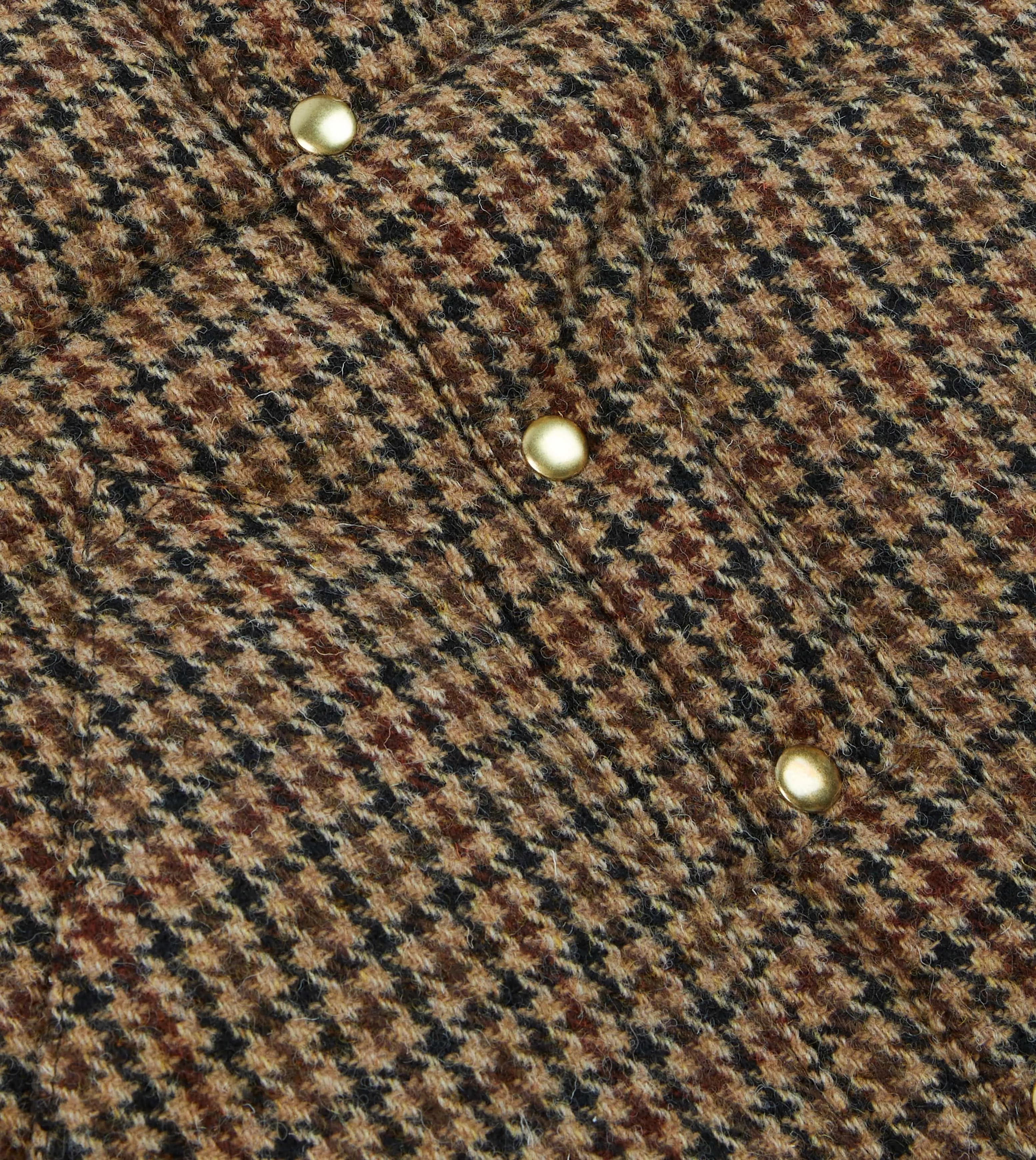 Rocky Mountain Featherbed for Drake's Houndstooth Check Harris Tweed Christy Down Vest sold by Drake's London product image thumbnail 4