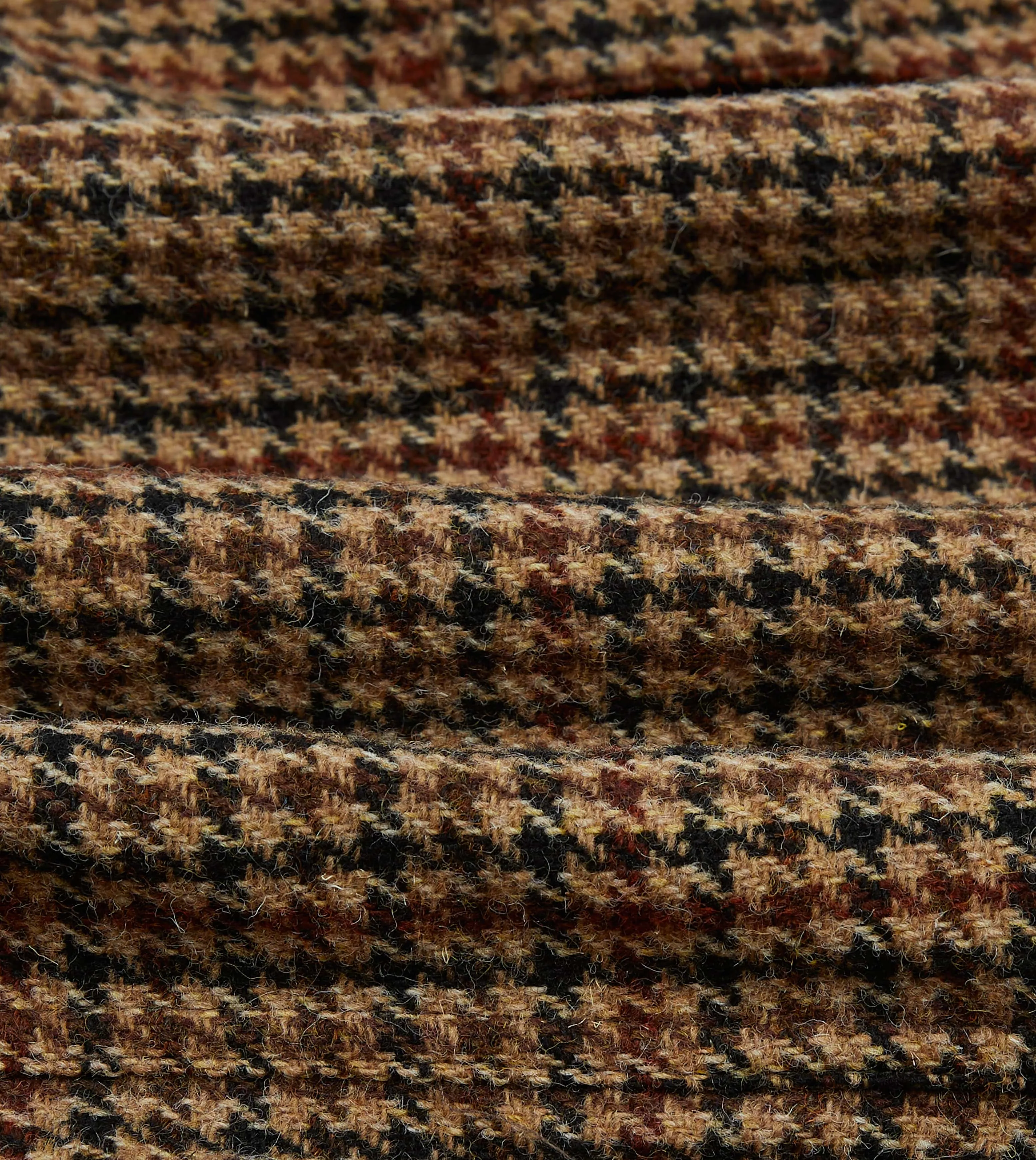 Brown Houndstooth Check Harris Tweed Games Blazer Mk. VII sold by Drake's London product image thumbnail 2