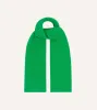 Green Solid Wool Scarf sold by Drake's London