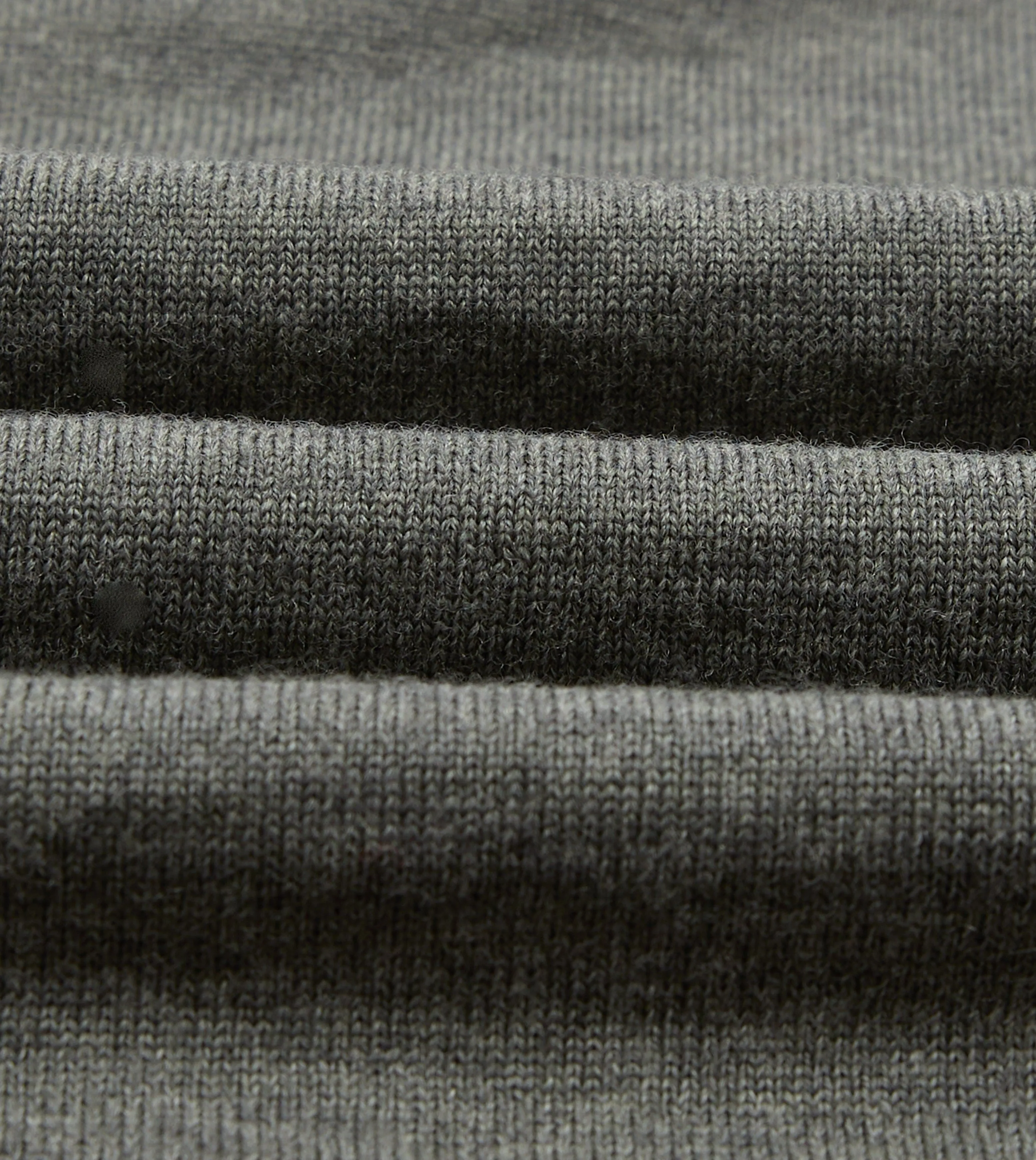 Grey Merino Wool Knitted Rugby Shirt sold by Drake's London product image thumbnail 2