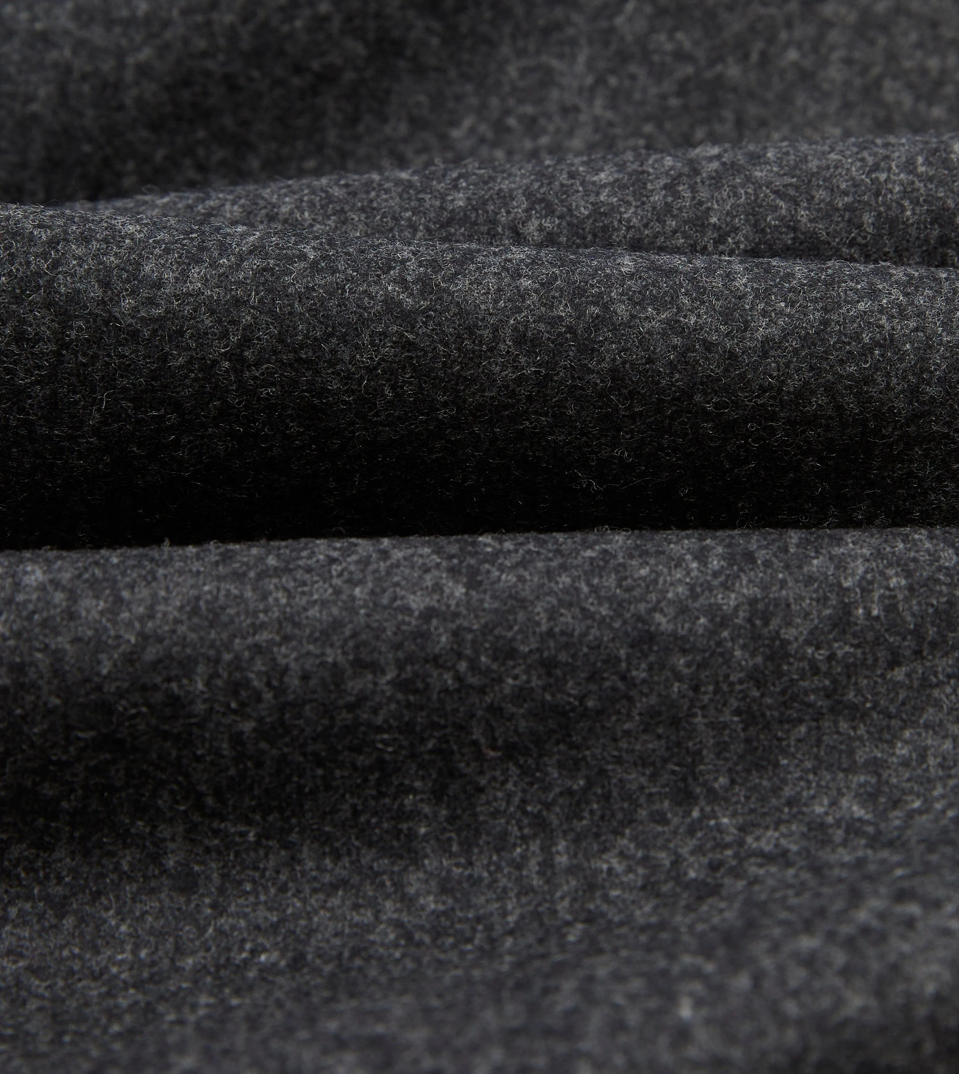 Grey Wool Flannel Double-Breasted Tailored Jacket sold by Drake's London product image thumbnail 2