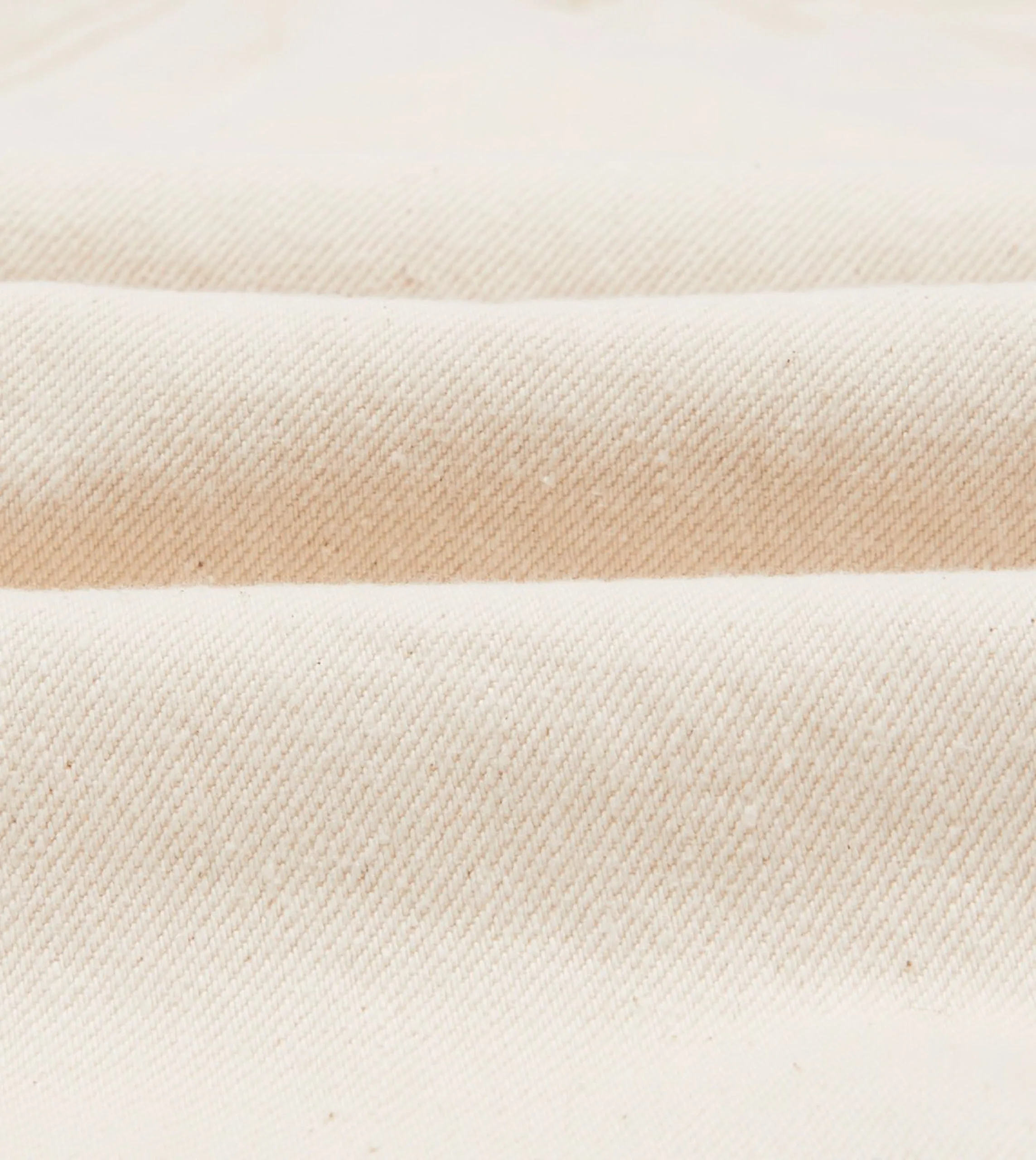 Ecru 13.2oz Denim Five-Pocket Jeans sold by Drake's London product image thumbnail 2