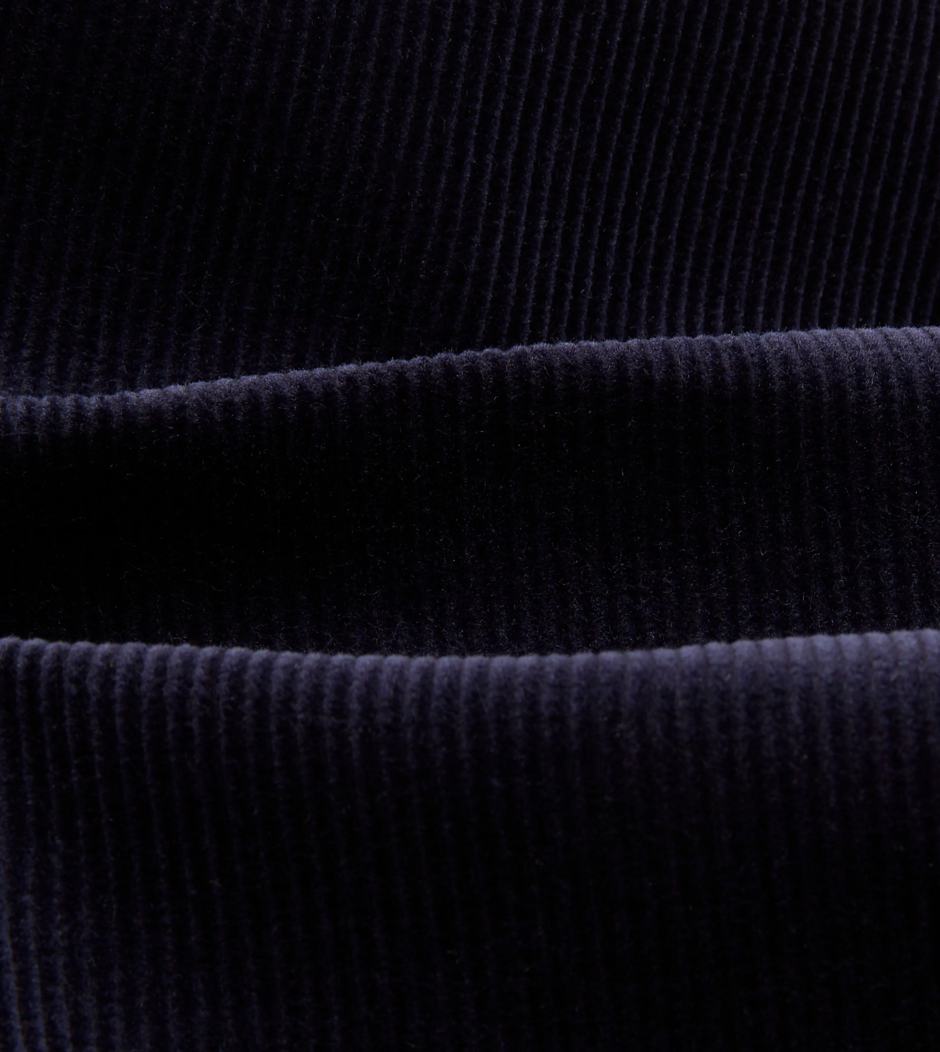 Navy Mid-Wale Cotton Corduroy Tailored Jacket sold by Drake's London product image thumbnail 2