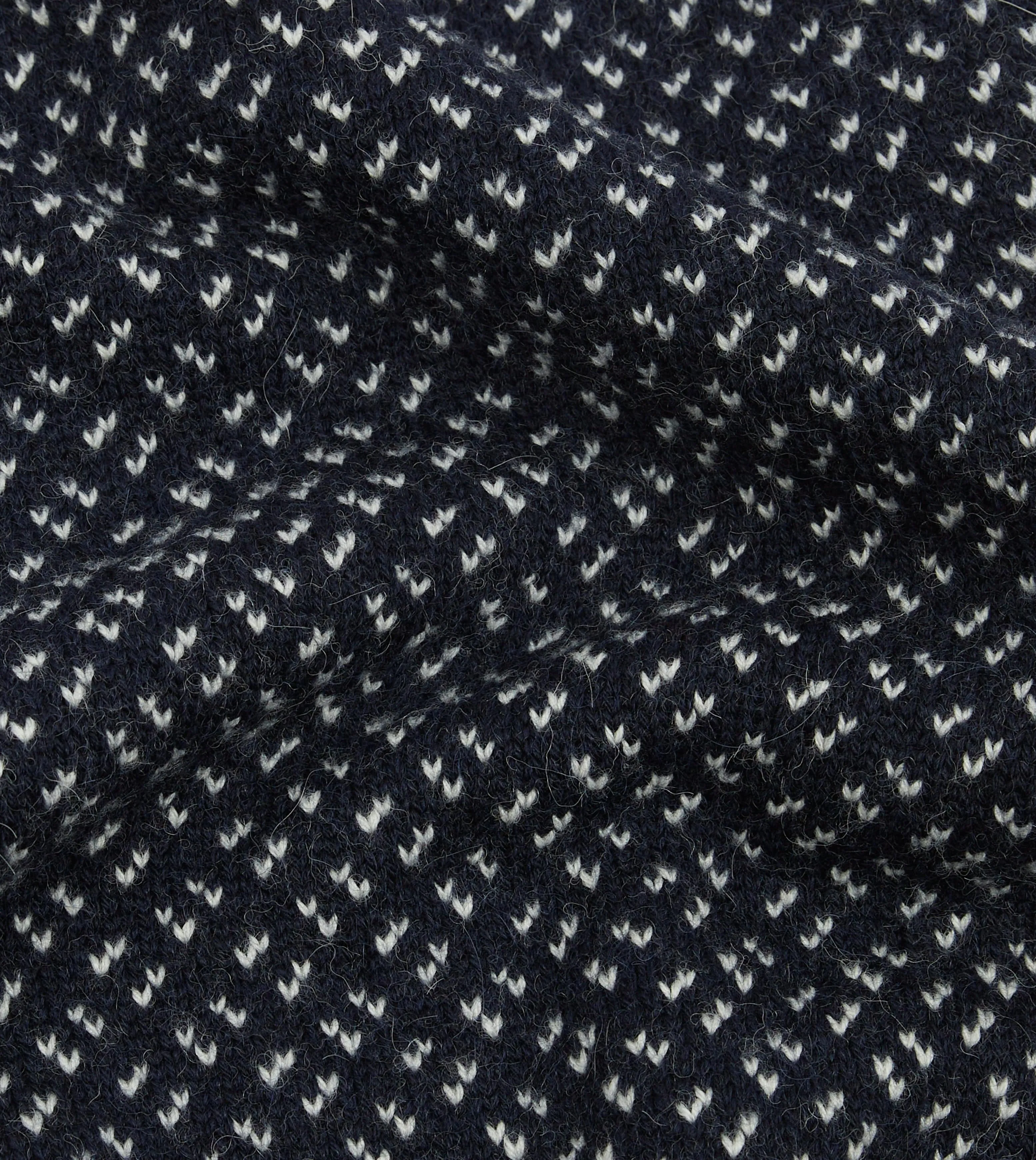 Norwegian Birdseye Wool Alpaca Crew Neck Jumper sold by Drake's London product image thumbnail 2