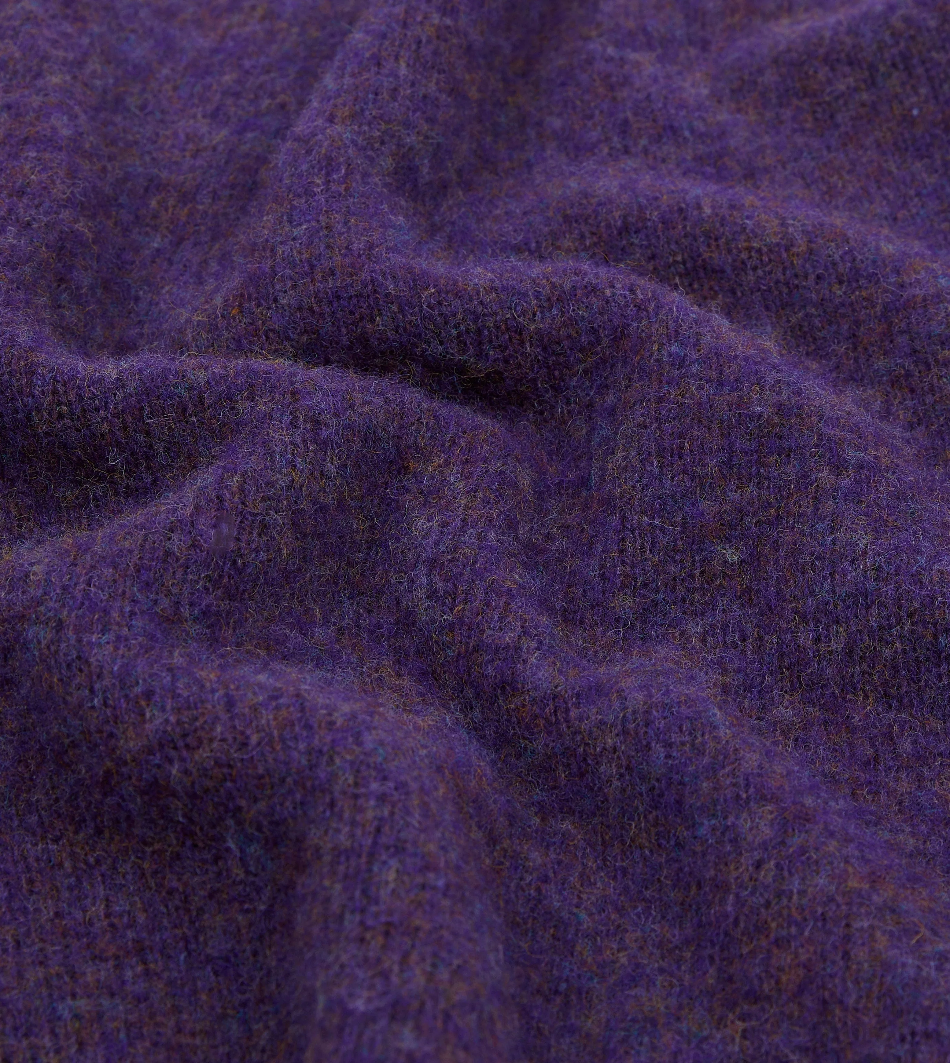 Lavender Brushed Shetland Crew Neck Jumper sold by Drake's London product image thumbnail 2
