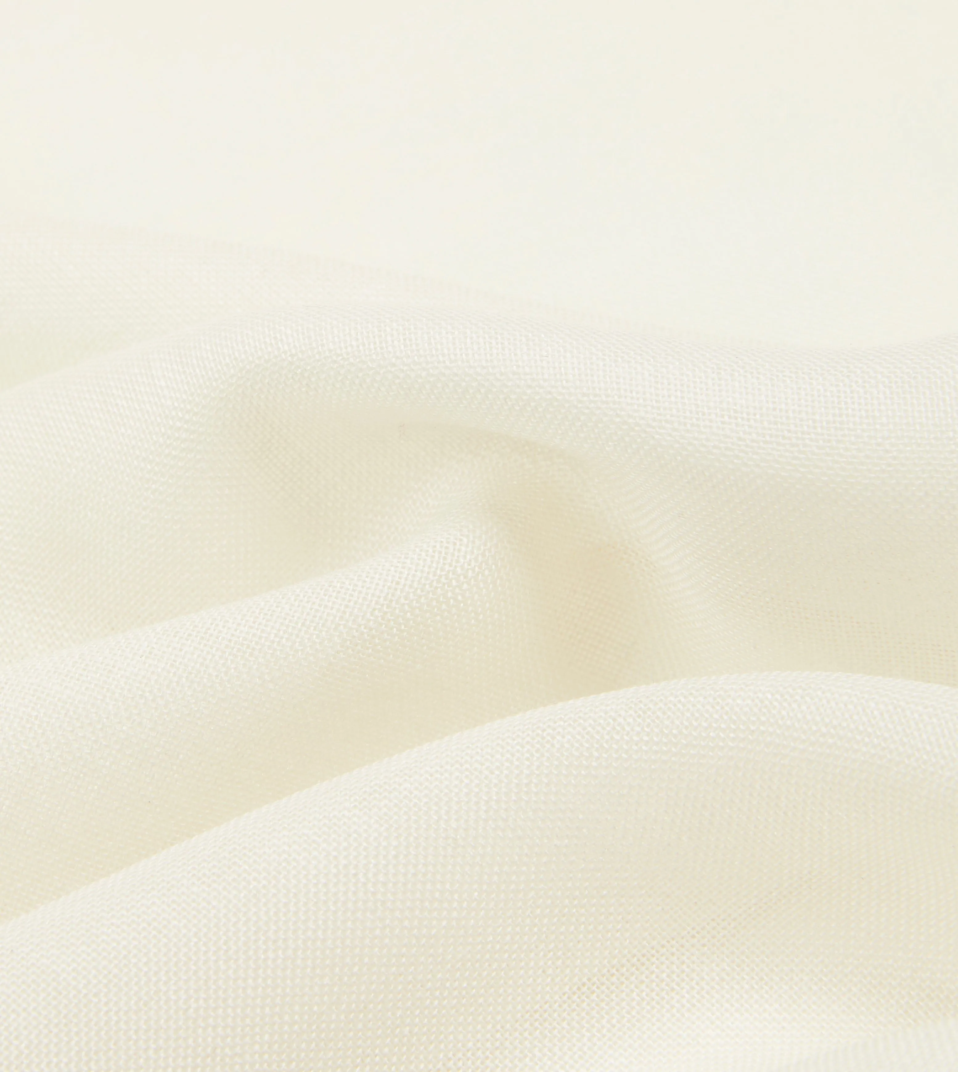 Ivory and Green Shoestring Border Silk Pocket Square sold by Drake's London product image thumbnail 2